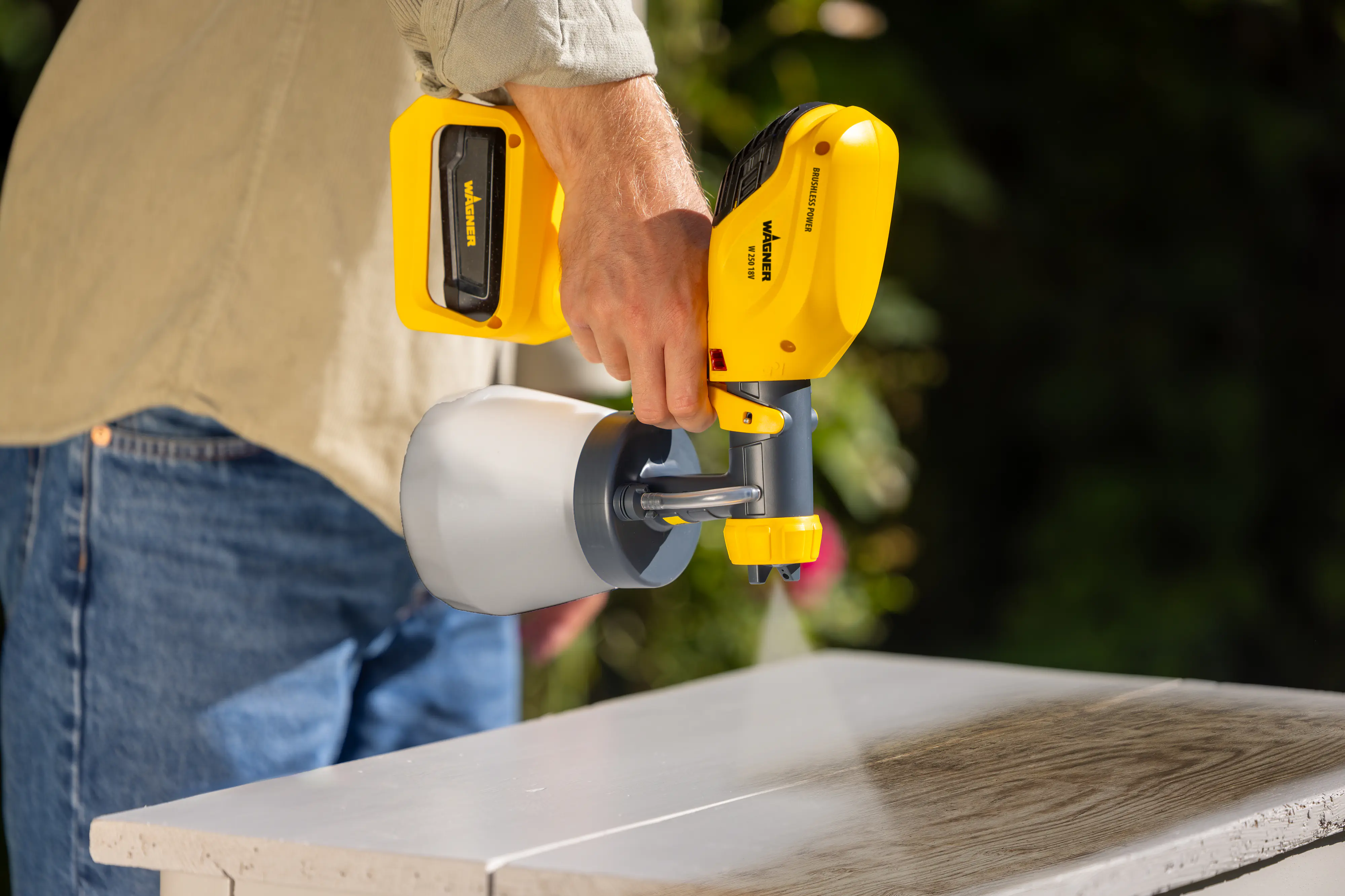 Wagner Akku-Farbsprühsystem W250 18 V Wood&Metal Sprayer