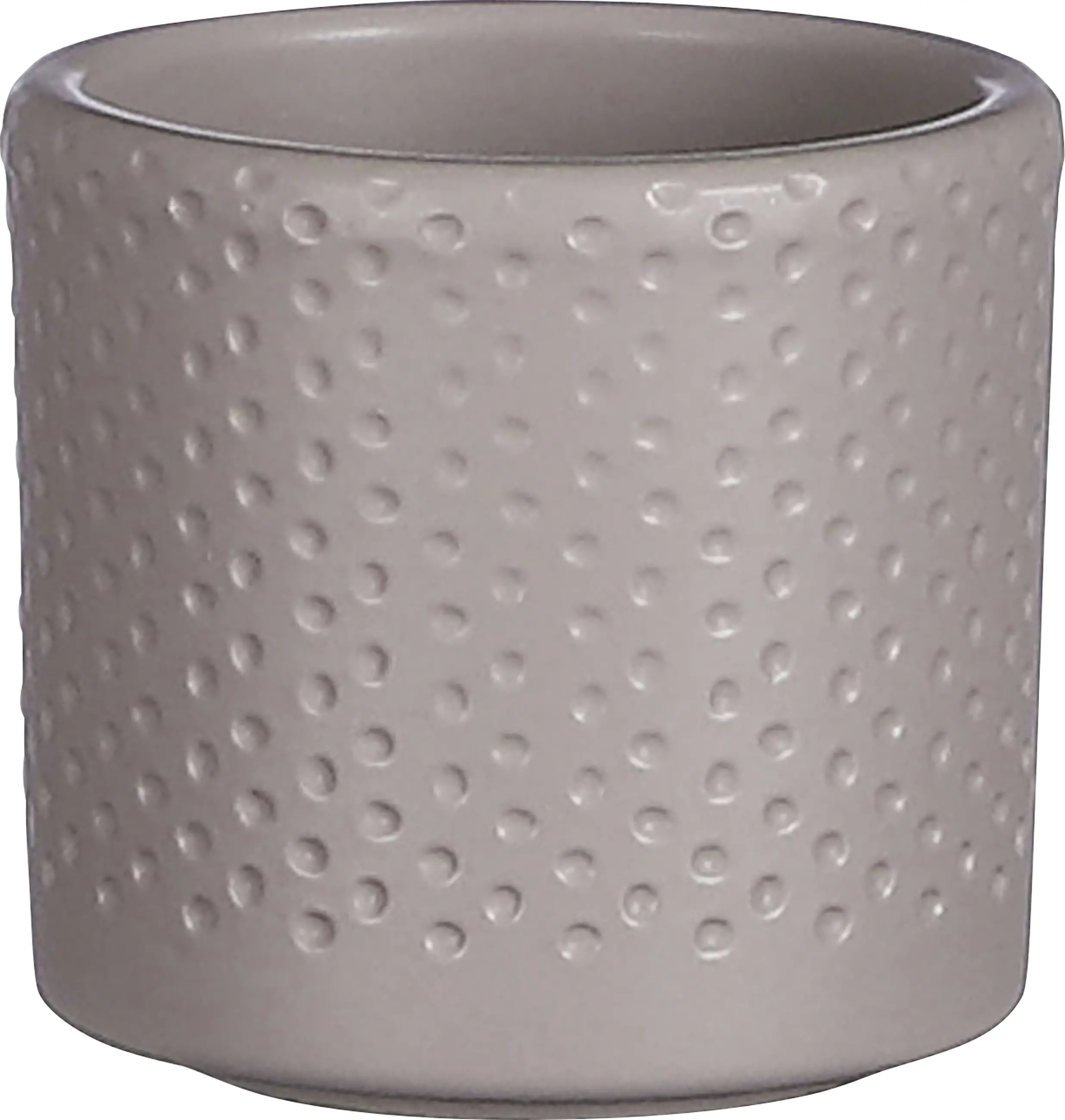 Mica Decorations Übertopf Keramik Era taupe Ø 7 x 7 cm