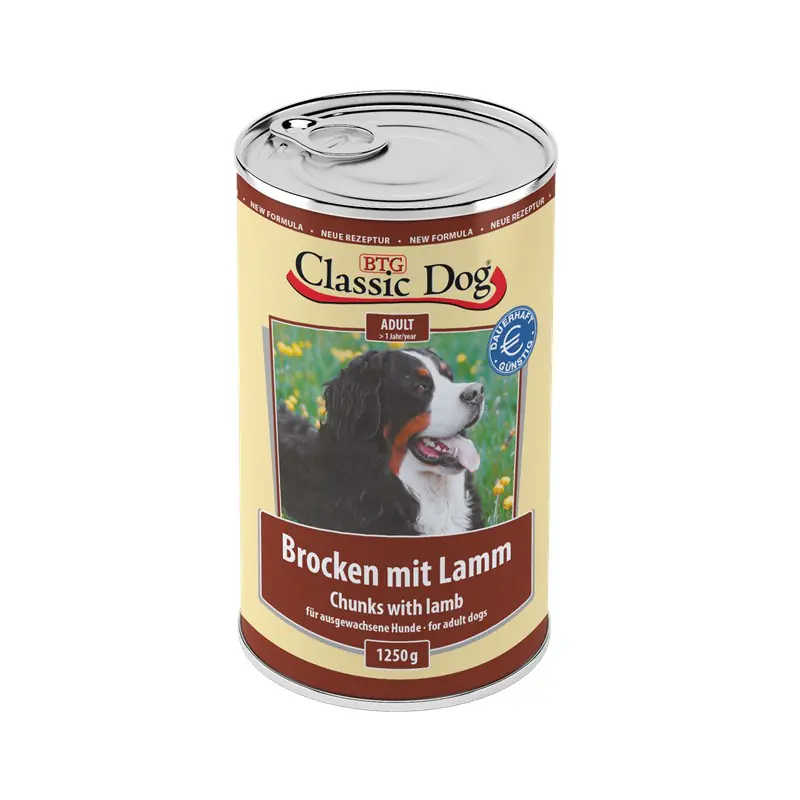 Classic Dog Hundenassfutter Adult 1,25 kg Lamm