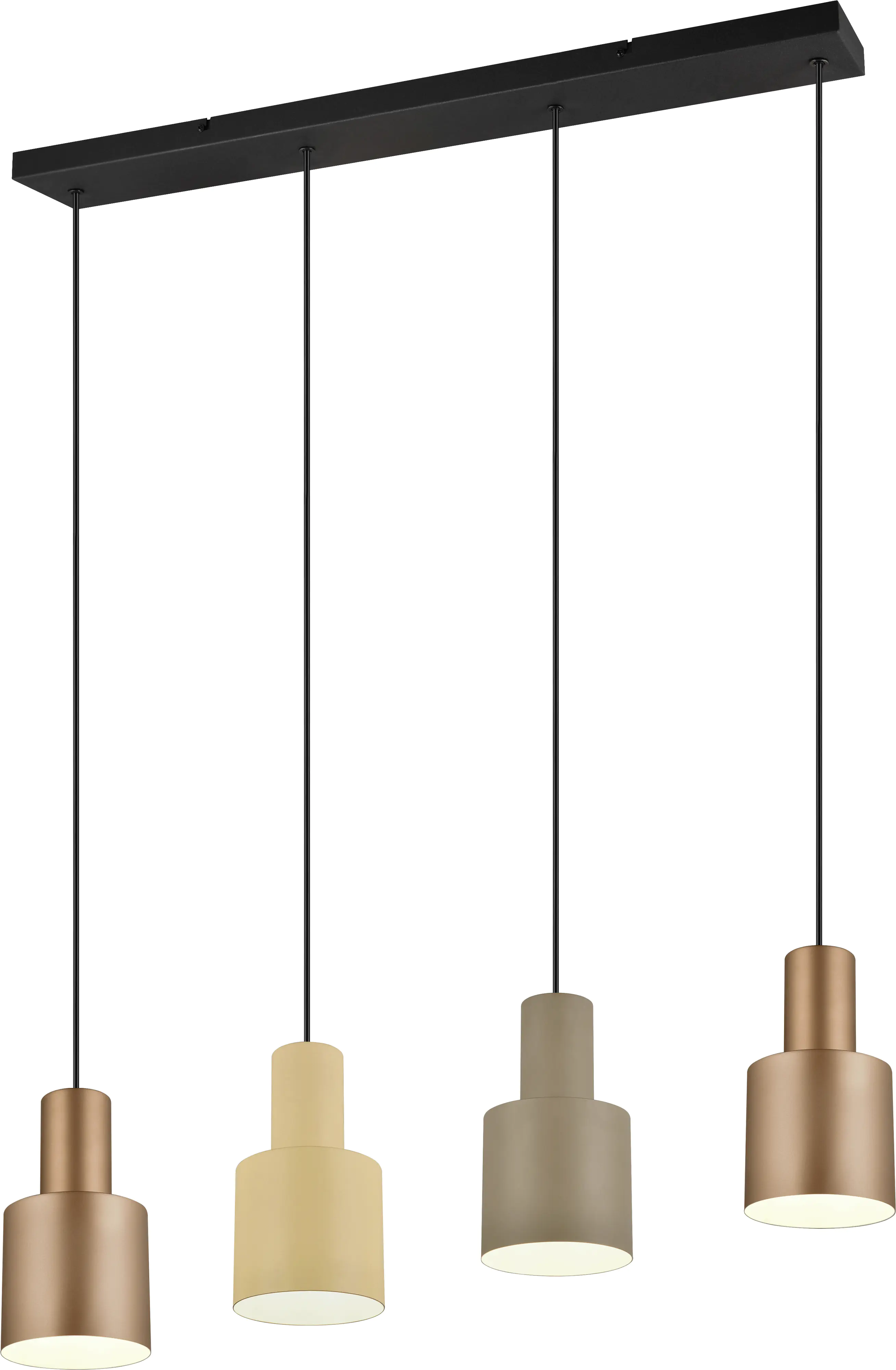 Trio Leuchten Pendelleuchte AGUDO Agudo E27 multicolor Metall