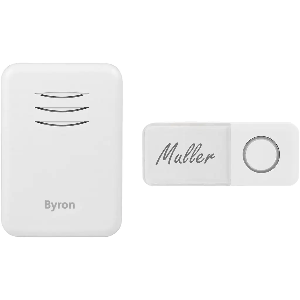 Byron Funk-Türklingel Set DBY-22311NP 16 Melodien, batteriebetrieben