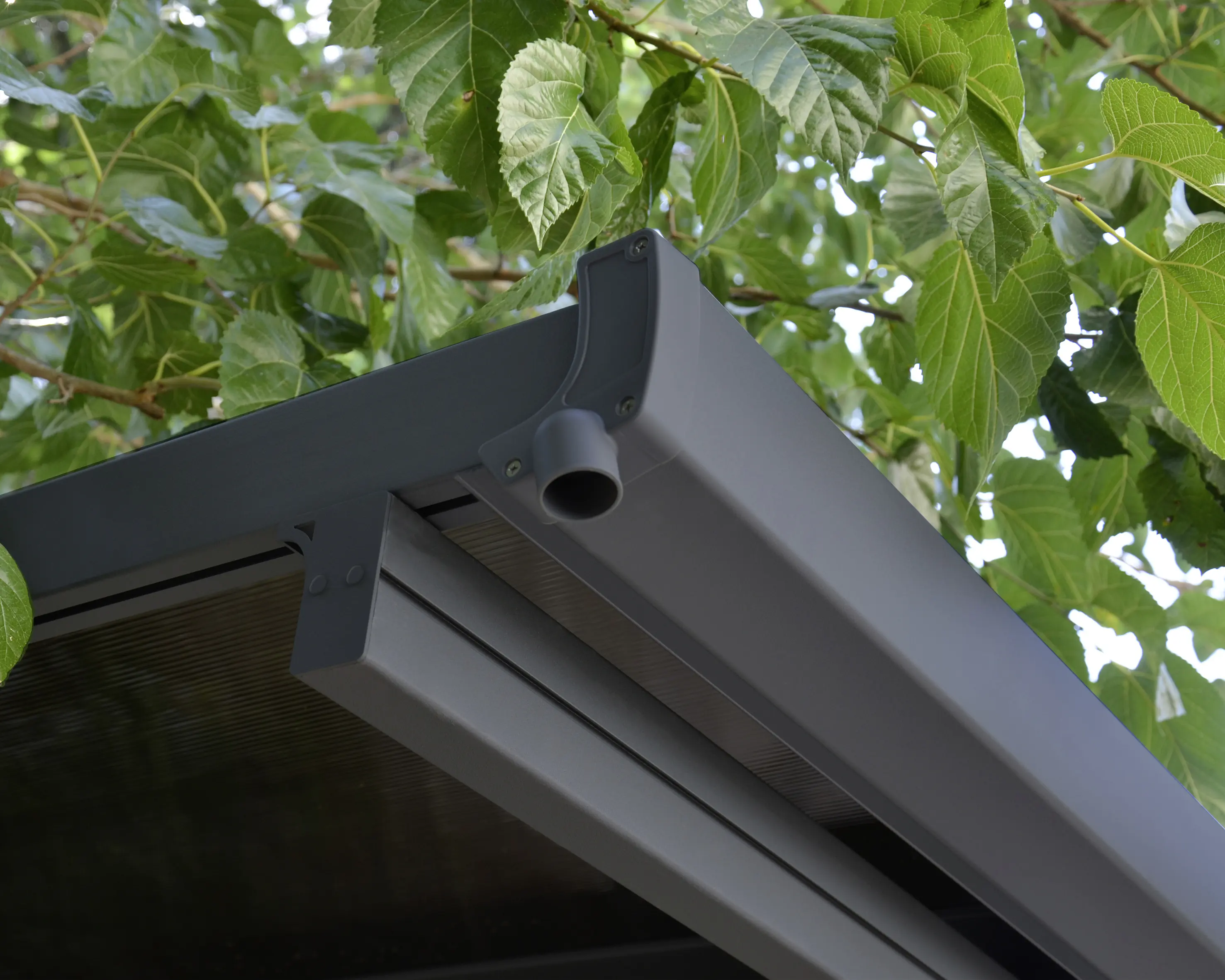 Canopia Carport Verona 5000 Grau Alu 504 x 299 cm