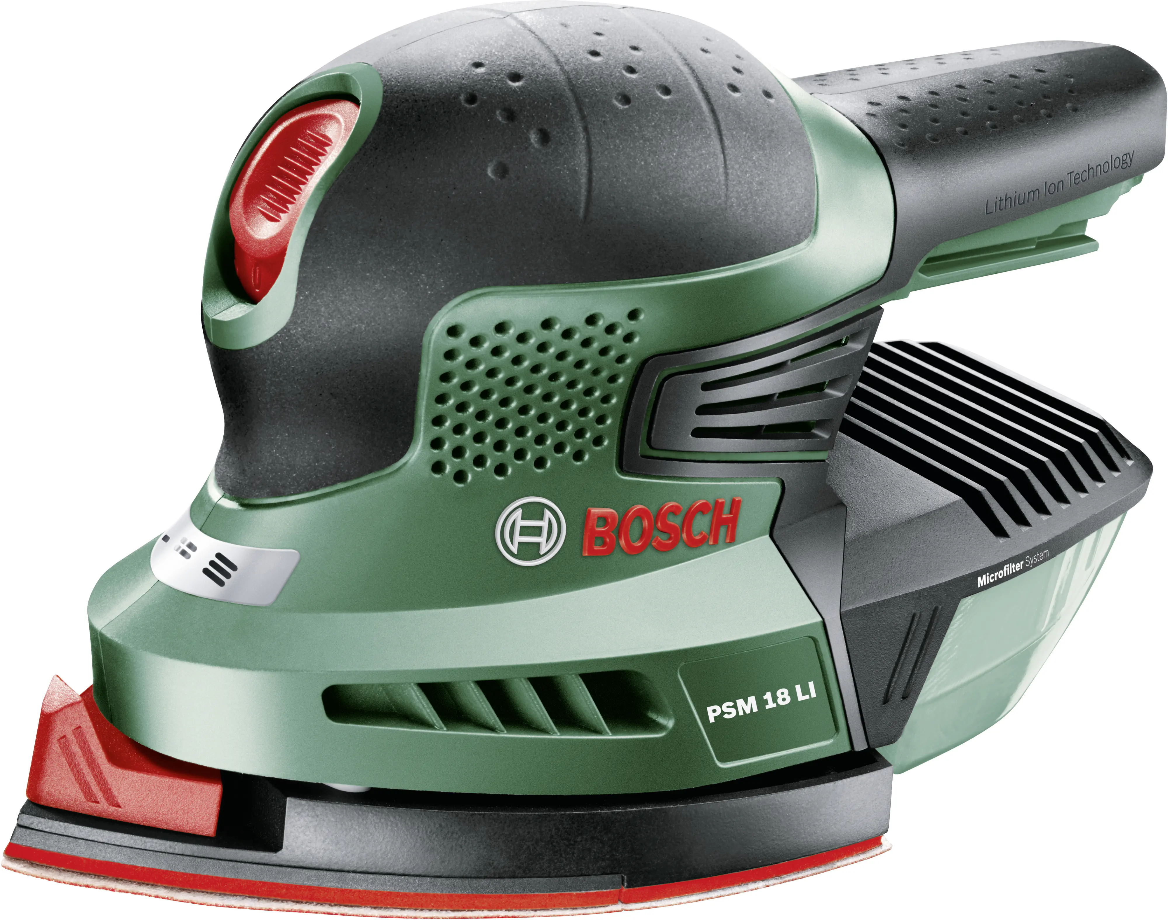 Bosch Akku-Multischleifer PSM 18 LI 18 V 2,5 Ah mit Akku & Ladegerät