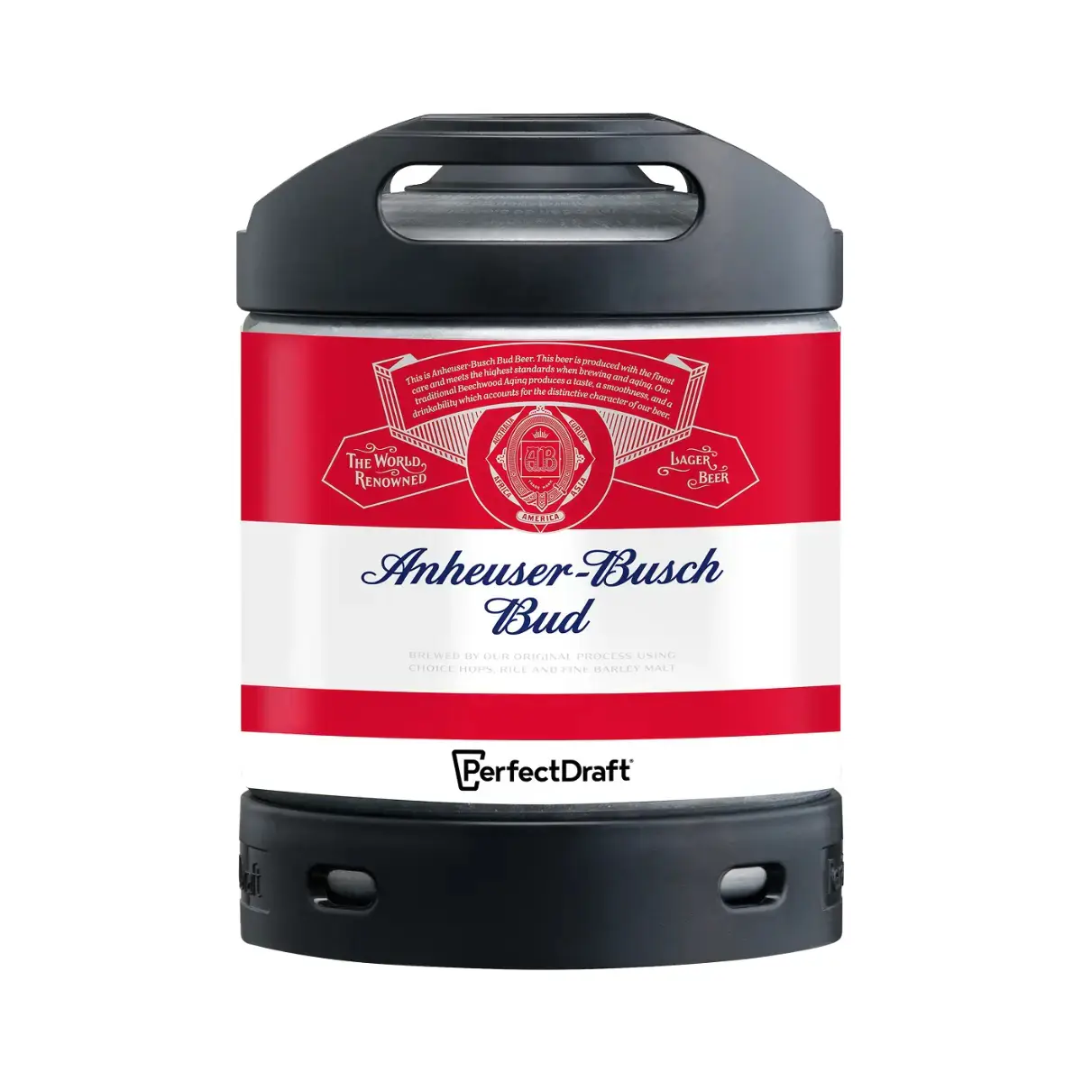 Bud-Anheuser Bier 1x 6 l für Perfect Draft Bierzapfanlage