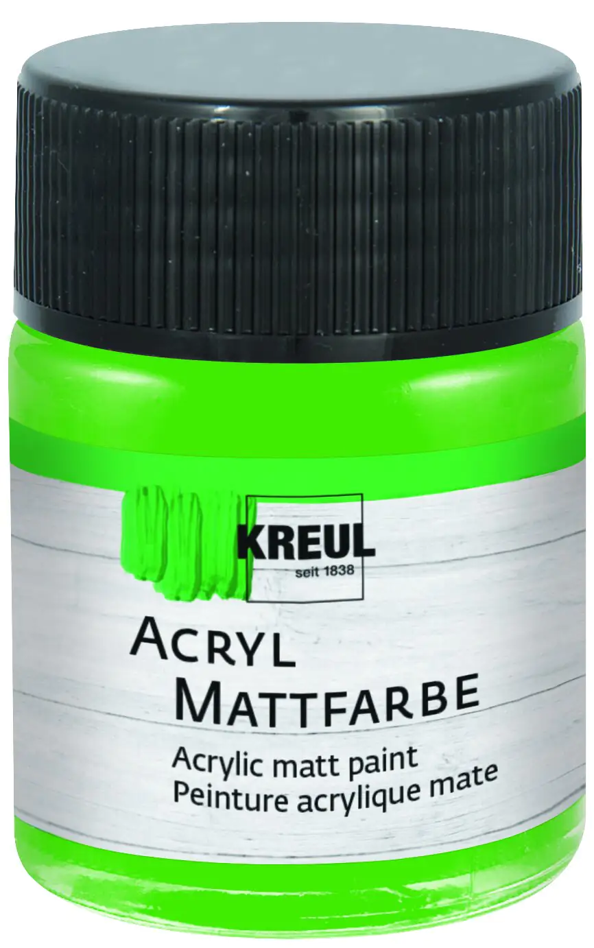 Kreul Acryl Mattfarbe hellgrün 50 ml Kreul Acryl Mattfarbe hellgrün 50 ml