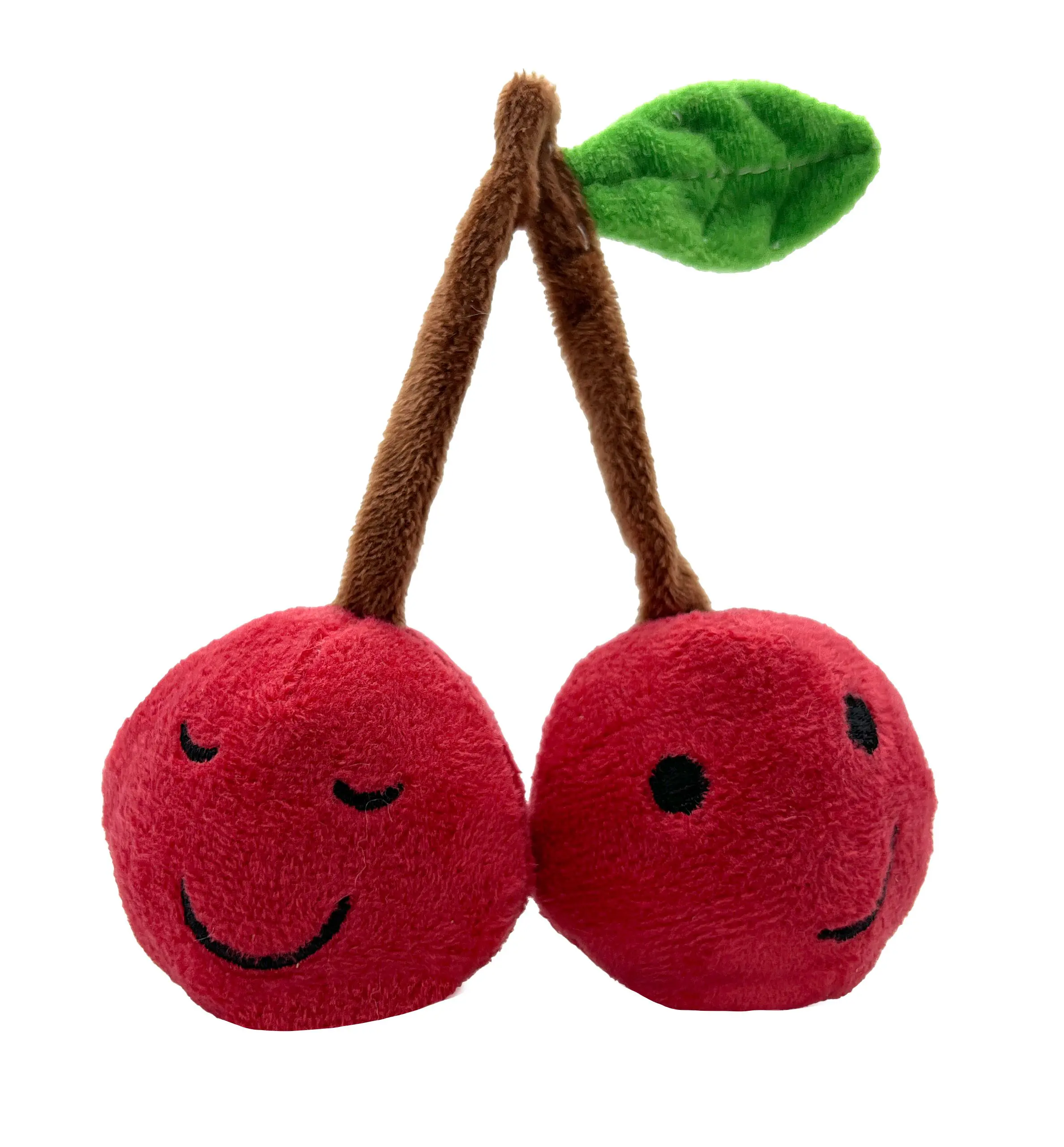 Aumüller Katzenspielzeug Kissen Kuschelkirschen mit Katzenminze 12 cm rot