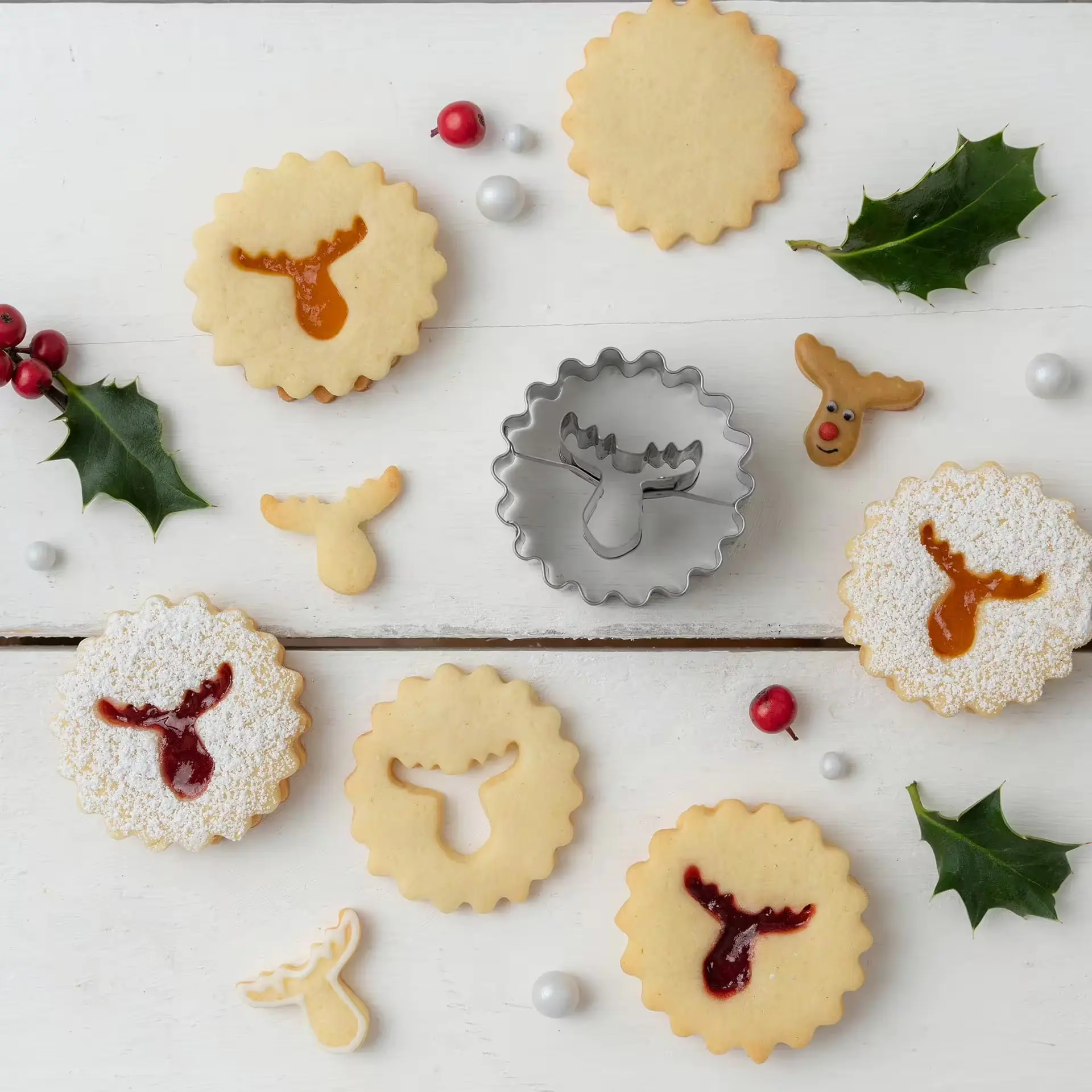 Zenker Ausstecher Linzer mit Elchkopf Zenker Ausstecher Linzer mit Elchkopf