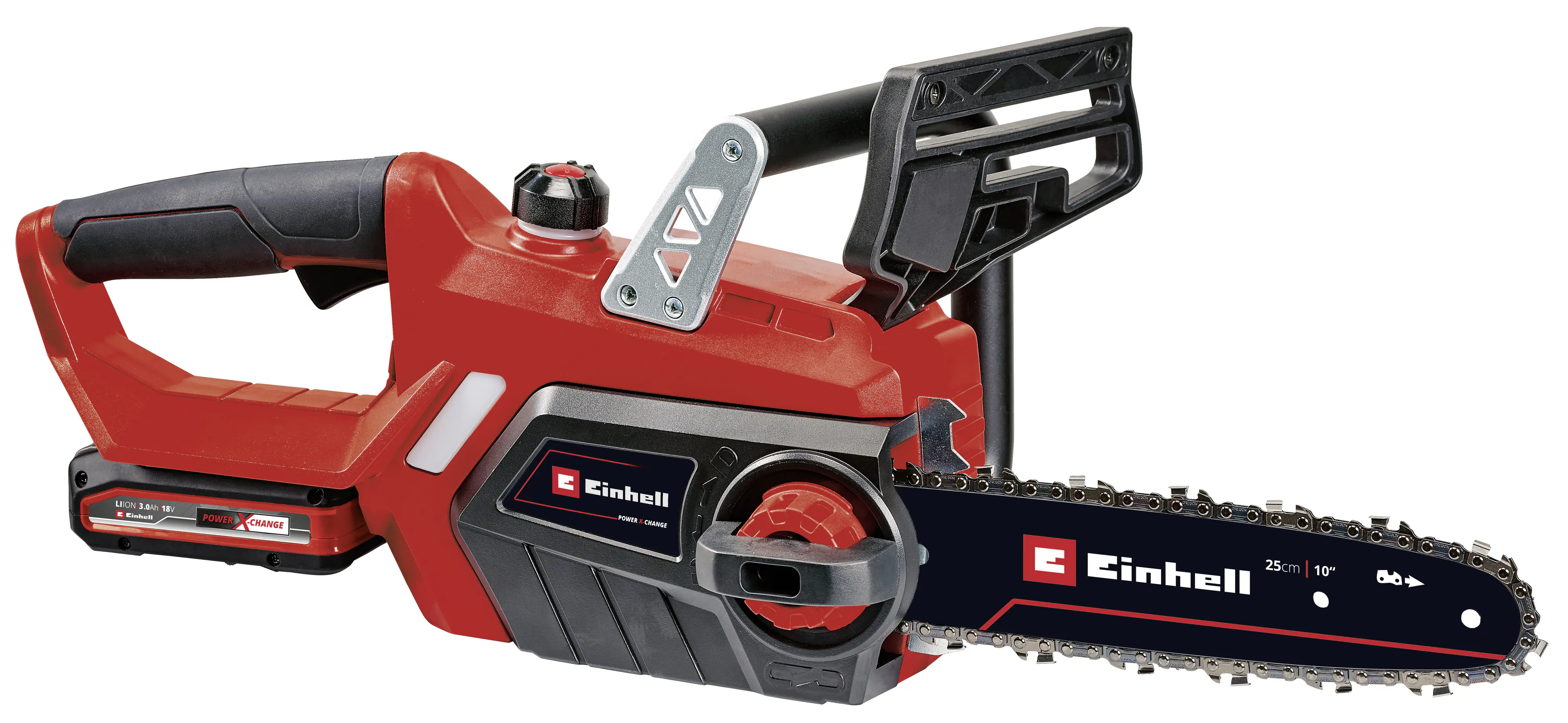 Einhell Akku Kettensäge GE-LC 18/25 Li 3 Ah Set 25 cm Schwertlänge Einhell Akku Kettensäge GE-LC 18/25 Li 3 Ah Set 25 cm Schwertlänge