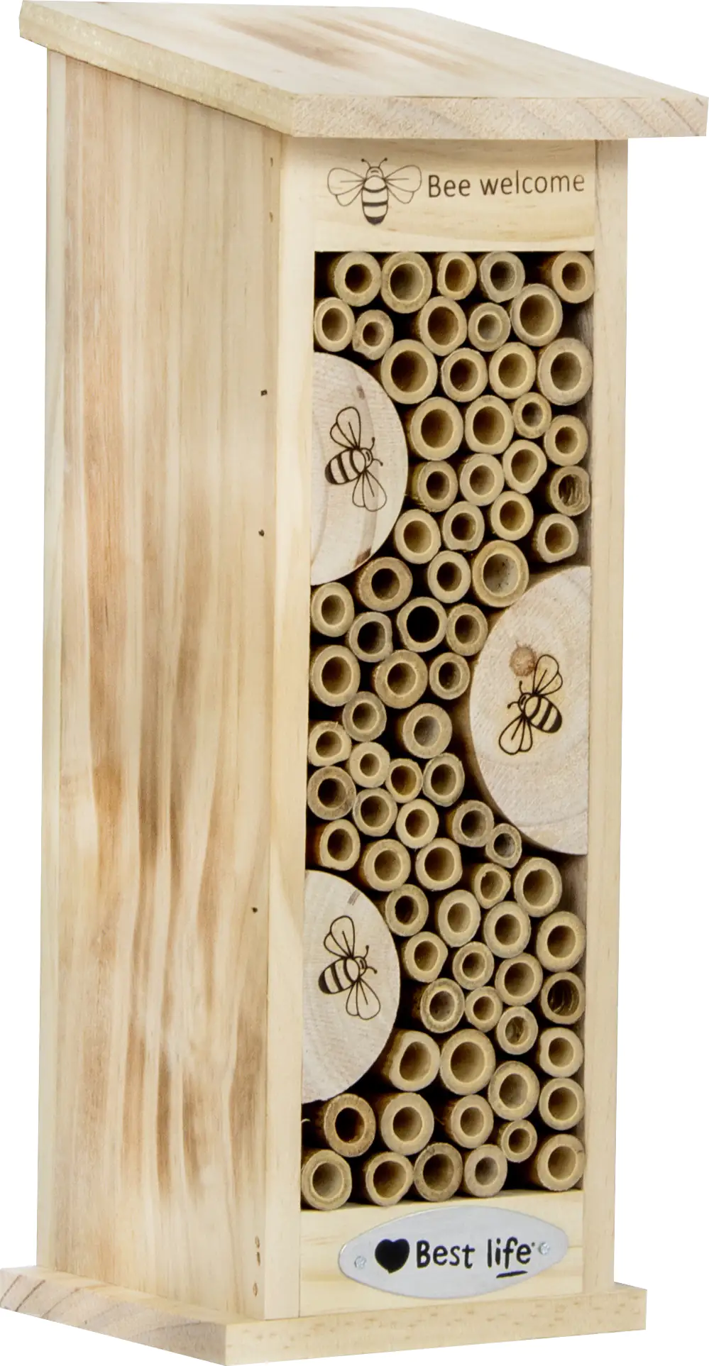 5051054255316_2470601 CJ Wildlife Insektenhotel Floreana natur 13 x 12 x 32,2 cm