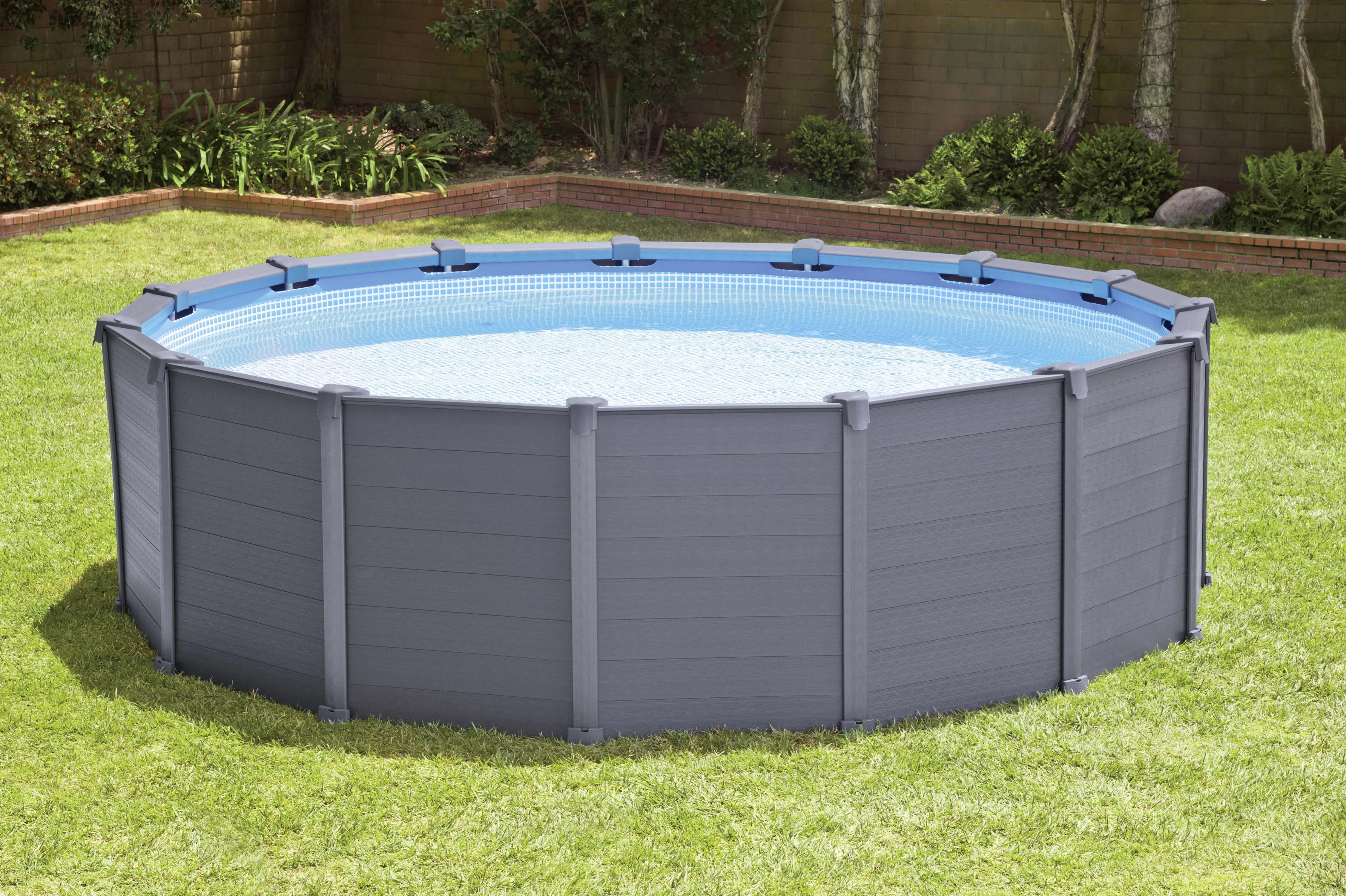 6941057421681_2658164 Intex Frame Pool Set Graphit Ø 478 x 124 cm