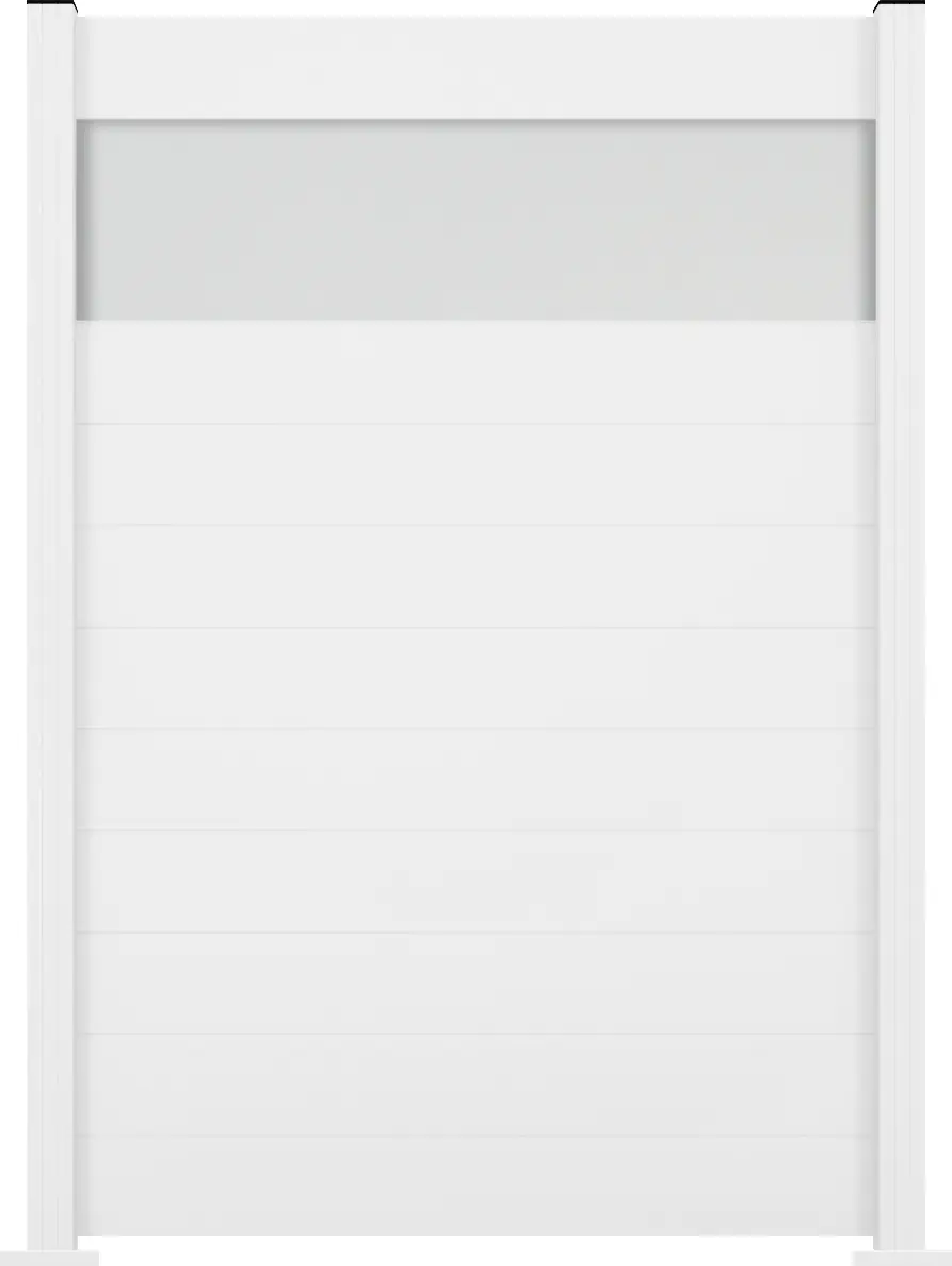 Ambiente Alu-Zaun Grundset Paneel 150 weiß 187 x 124,2 cm Ambiente Alu-Zaun Grundset Paneel 150 weiß 187 x 124,2 cm