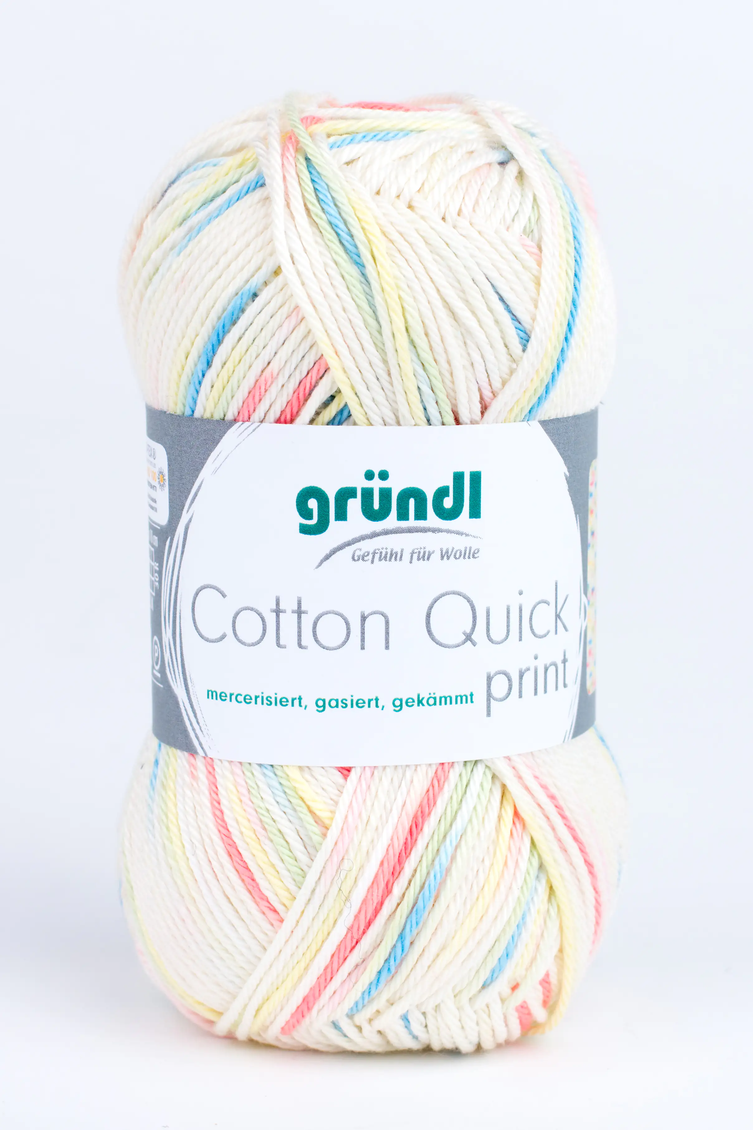 4036014022338 Gründl Wolle Cotton Quick print 50 g baby multicolor