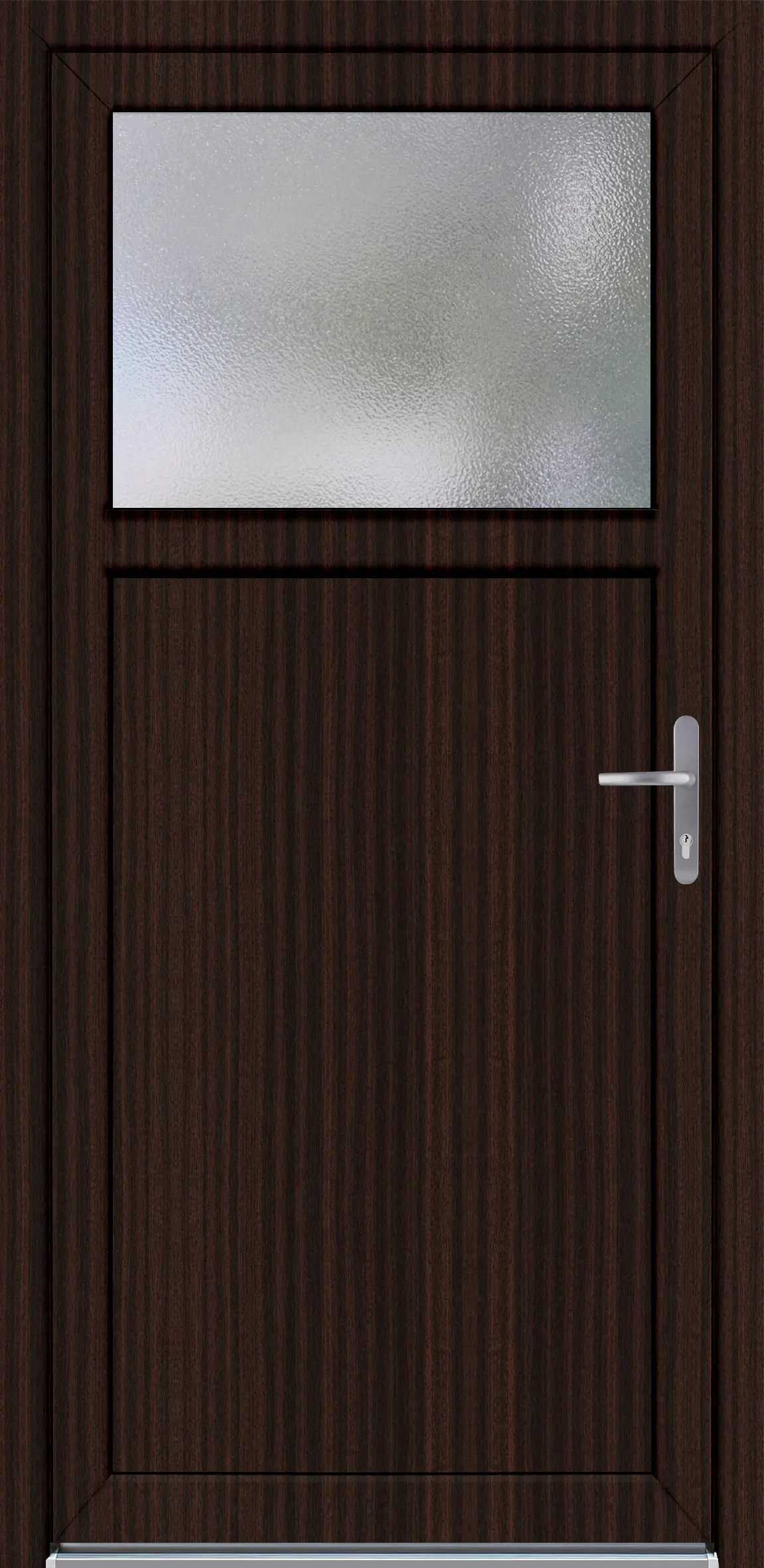 Panto Nebeneingangstür Kunststoff 504 98 x 198 cm DIN rechts Mahagoni