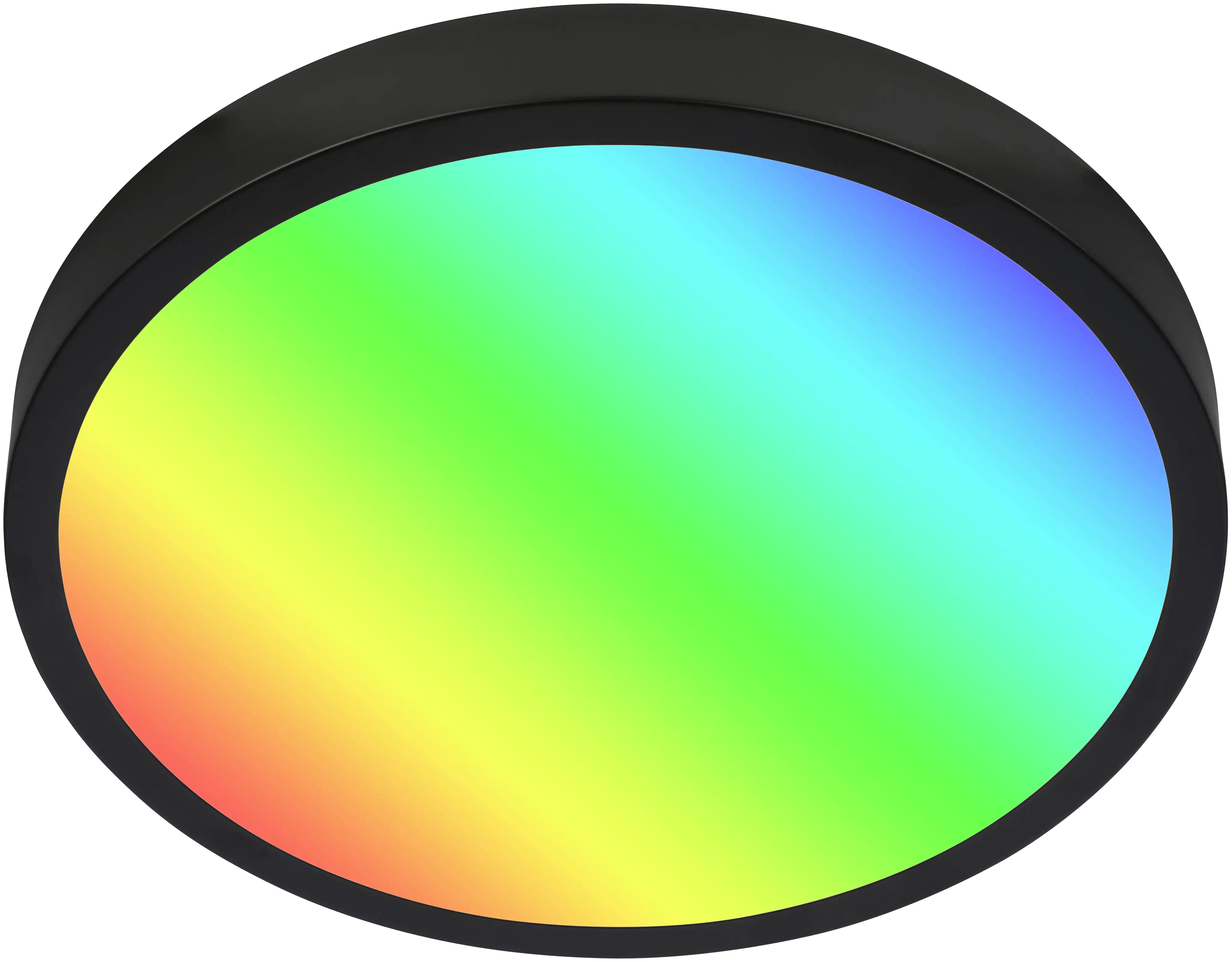 Briloner LED Deckenleuchte Runa Ø 38 cm, Metallrahmen schwarz, RGBW Briloner LED Deckenleuchte Runa Ø 38 cm, Metallrahmen schwarz, RGBW