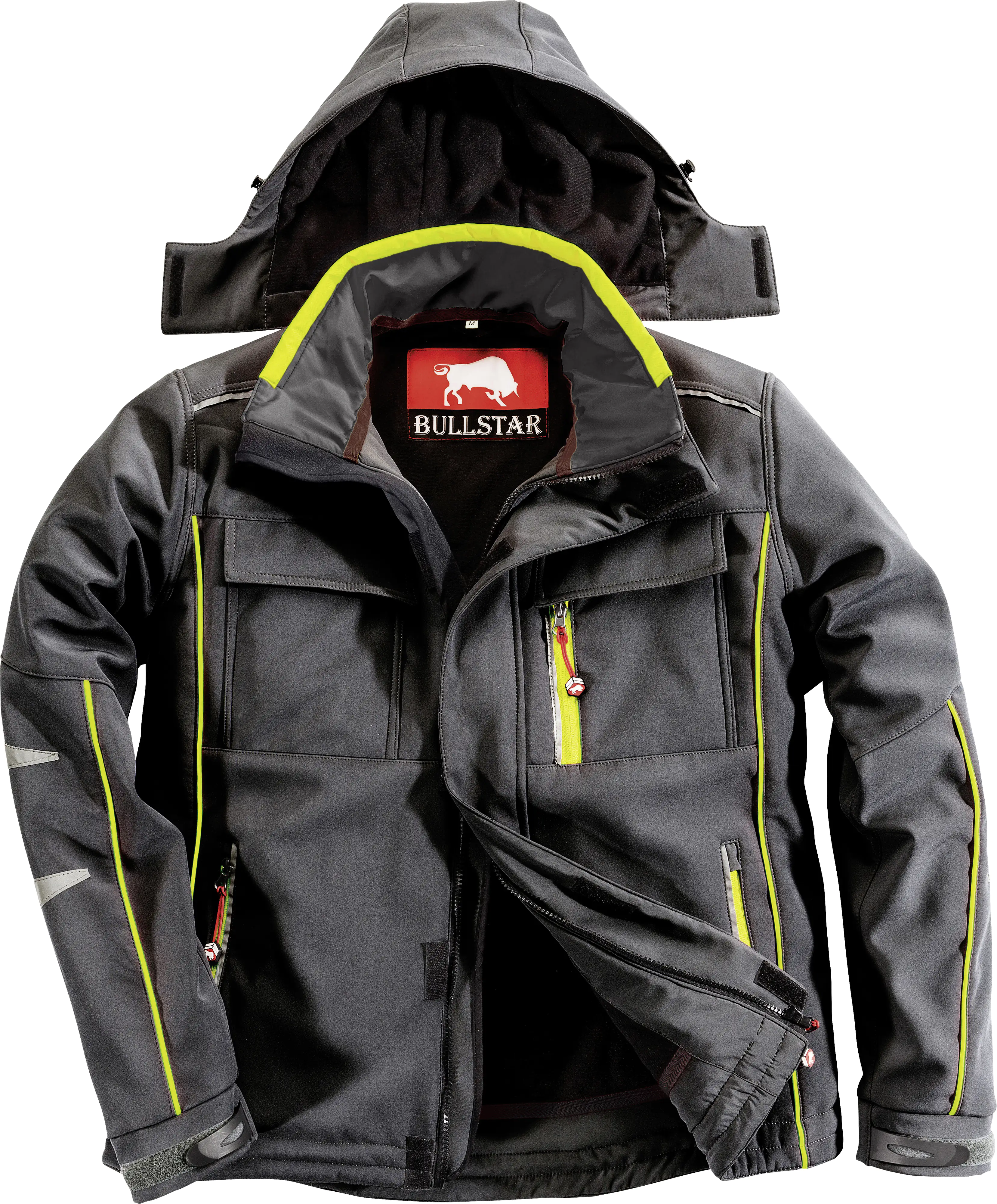Bullstar Winter-Softshelljacke ULTRA schwarz