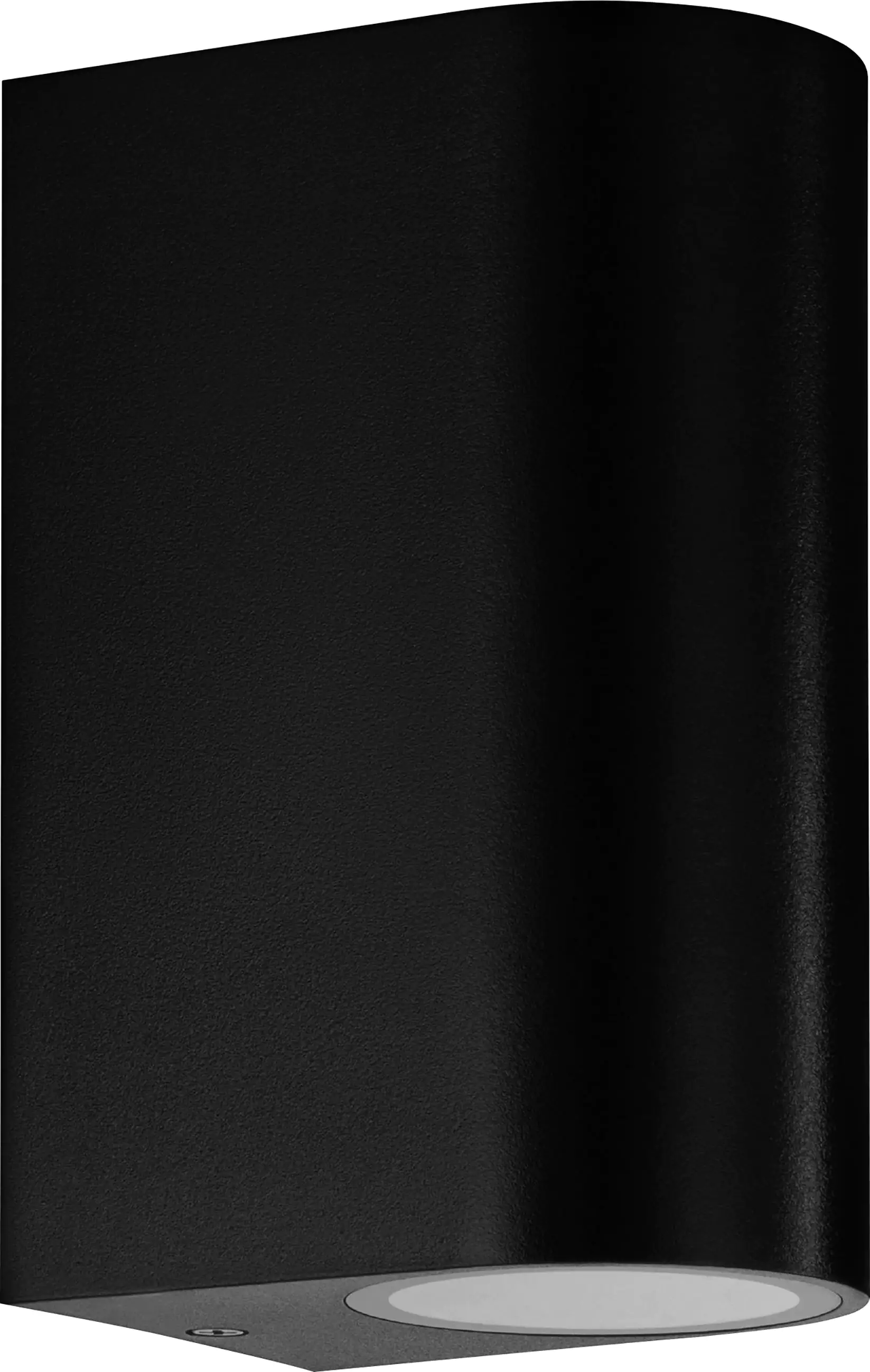 Eglo LED Außen-Wandleuchte Scogliera-E rund schwarz 14 x 7 x 9 cm GU10 Up- & Downlight