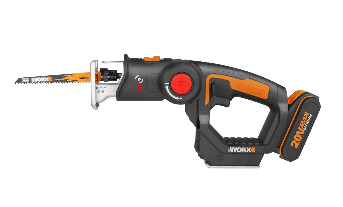 Worx Akku-Multisäge AXIS™ 2-in-1-Säge WX550 20 V inkl. Akku 2 Ah & Ladegerät