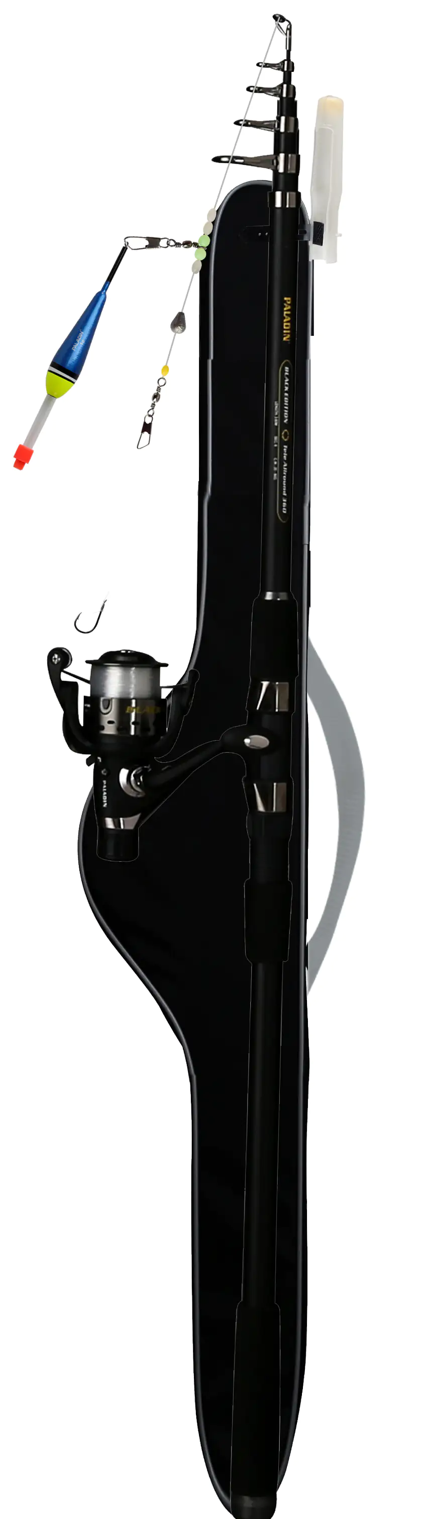 Paladin Telerute mit Rolle und Alu-Weitwurfspule Allround Combo