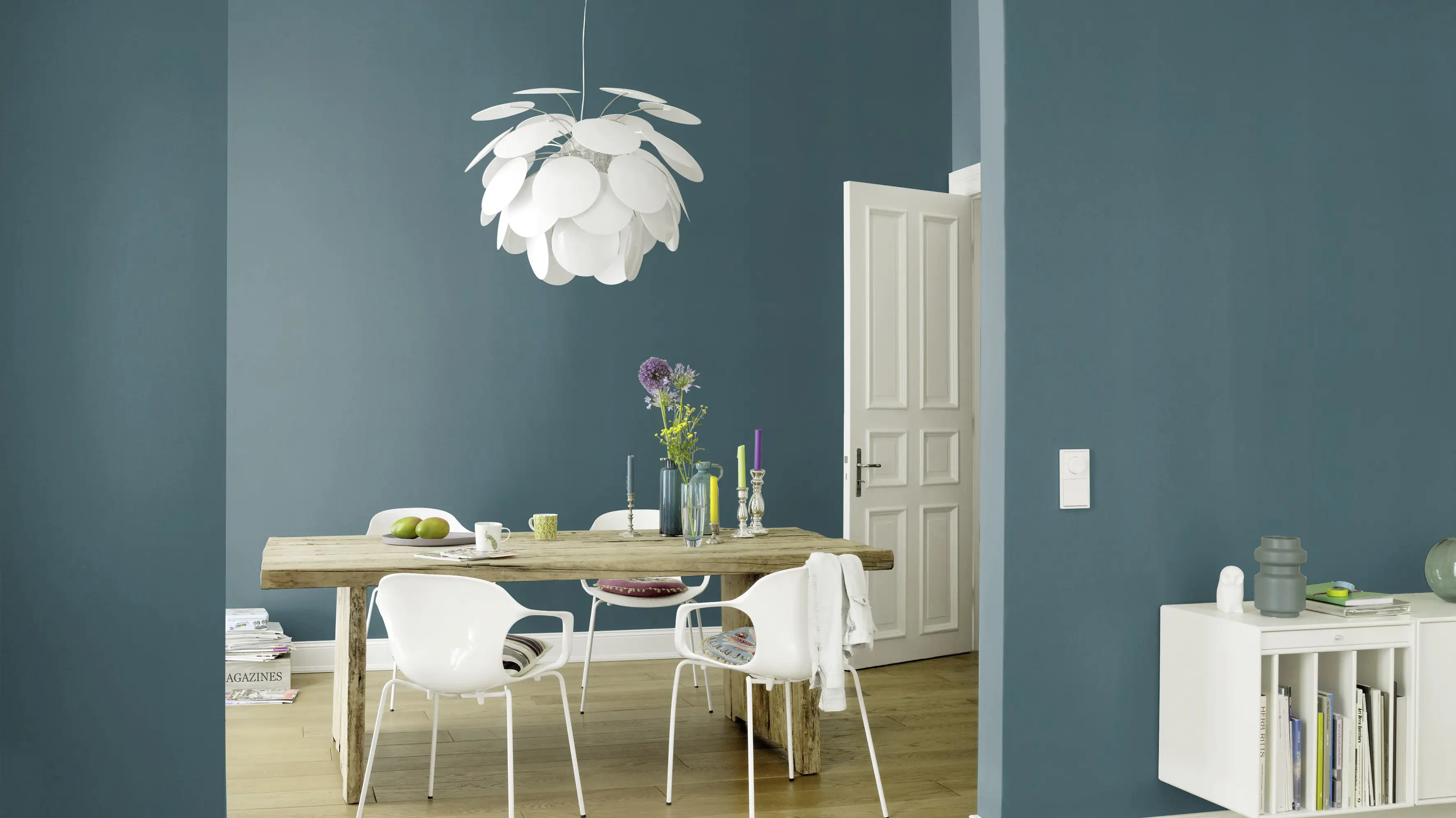 Rasch Vliestapete 542462 Poetry II uni blau 10,05 x 0,53 m Rasch Vliestapete 542462 Poetry II uni blau 10,05 x 0,53 m