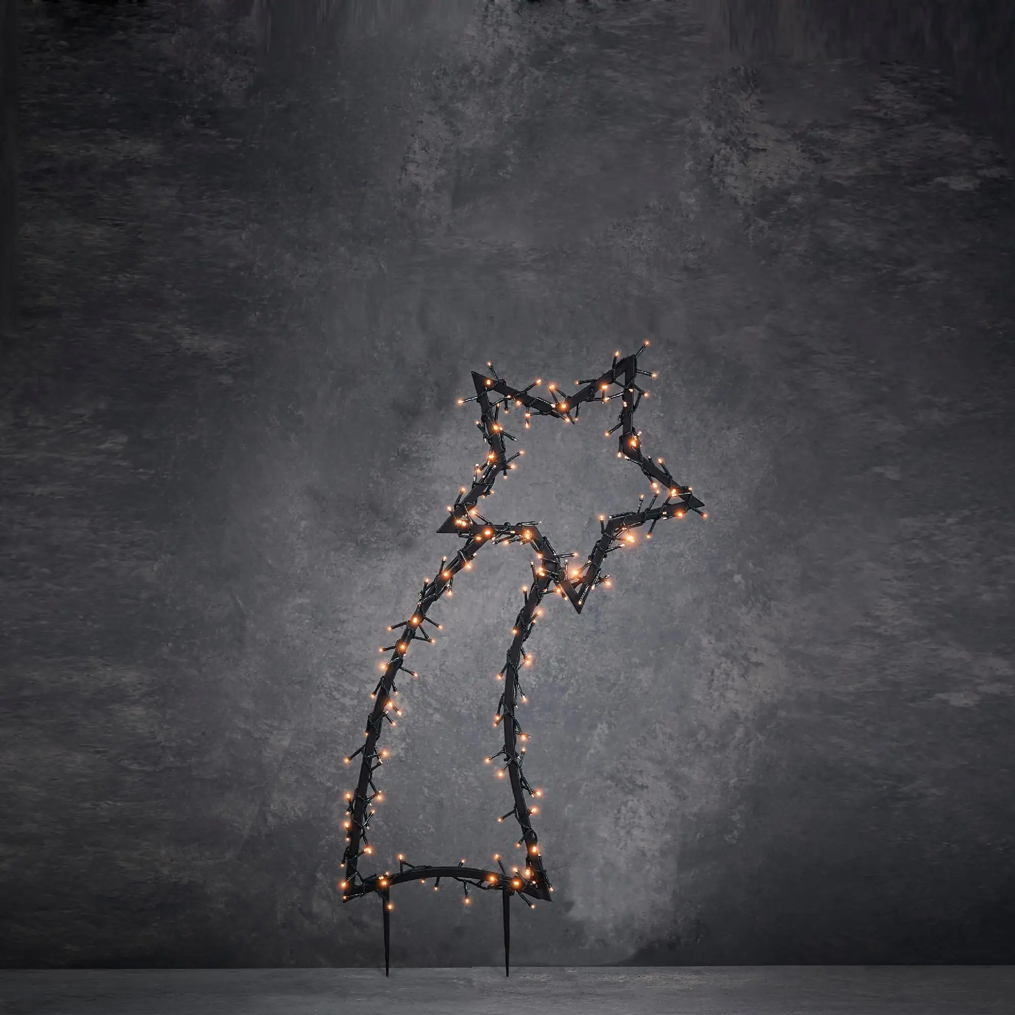 Luca Lighting Gartenstecker Sternschnuppe beleuchtet 175 LED 35 x 77 cm Luca Lighting Gartenstecker Sternschnuppe beleuchtet 175 LED 35 x 77 cm