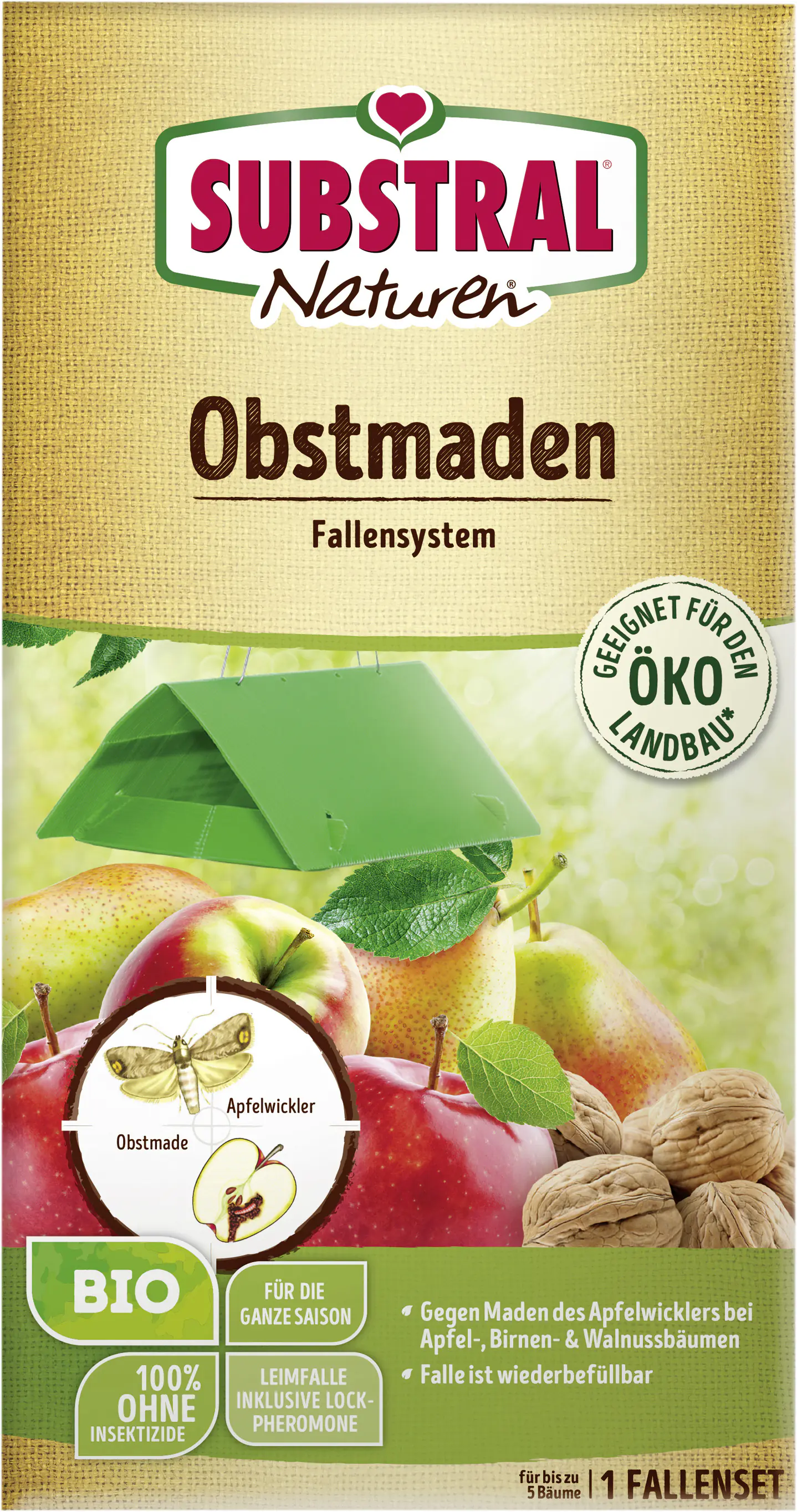 Naturen Obstmaden- Fallensystem 1 Set Naturen Obstmaden- Fallensystem 1 Set