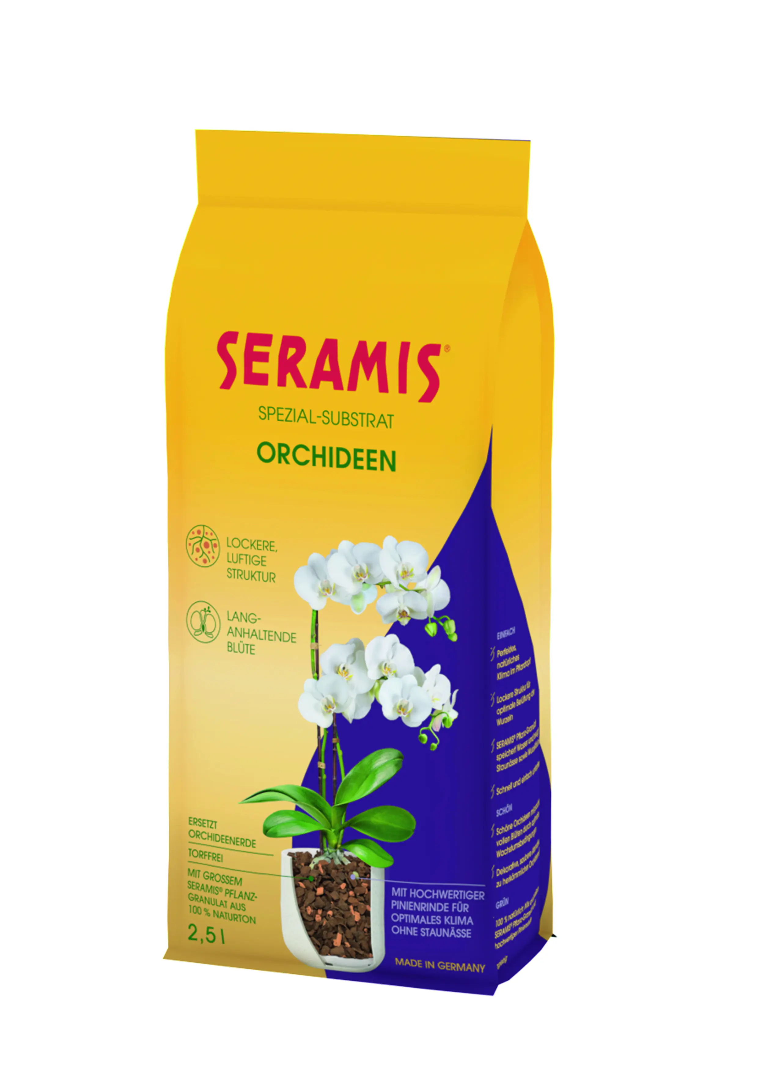 SERAMIS® Spezial-Substrat für Orchideen 2,5 l SERAMIS® Spezial-Substrat für Orchideen 2,5 l