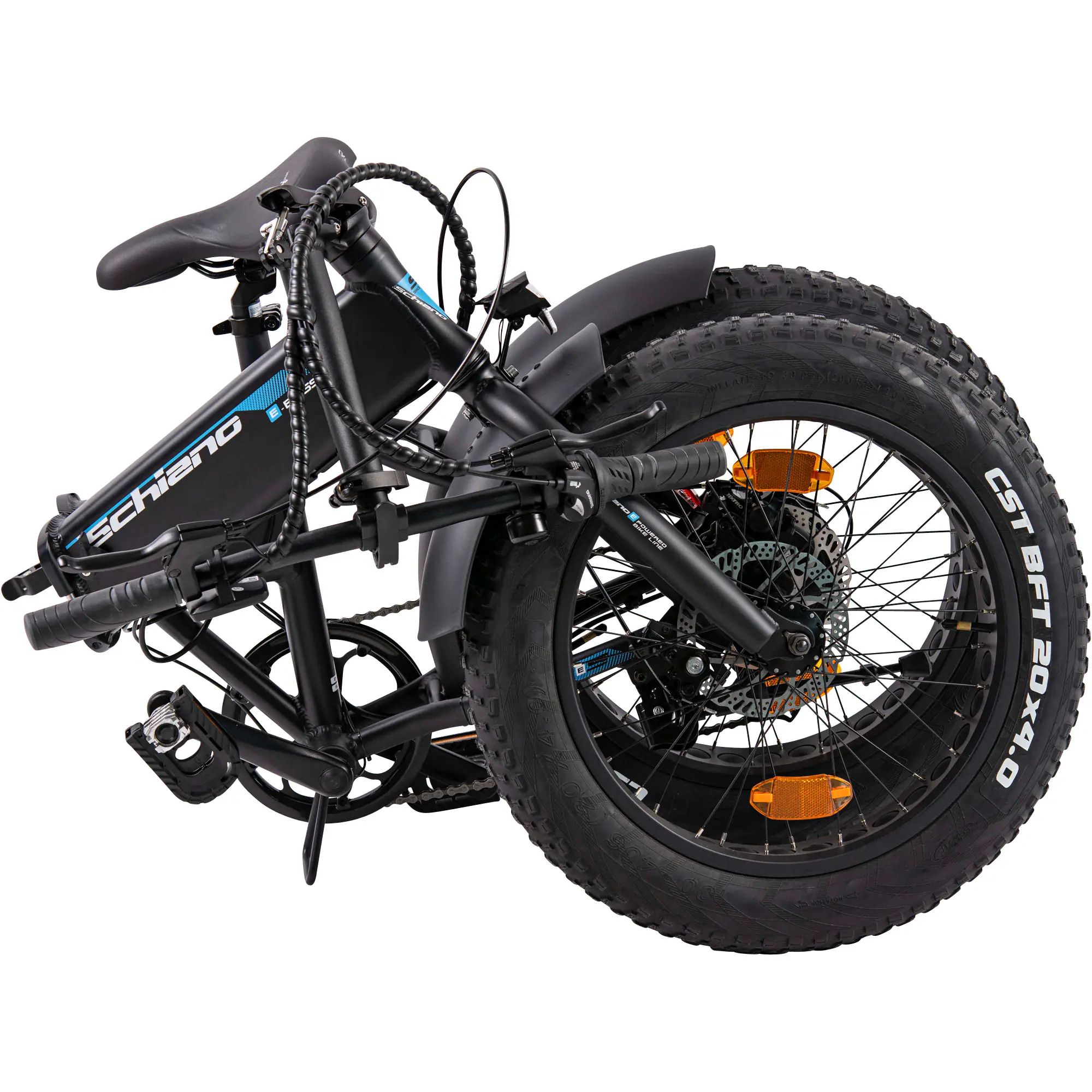 Schiano E-Bike Klapprad 20 Zoll 7-Gang 360 Wh schwarz