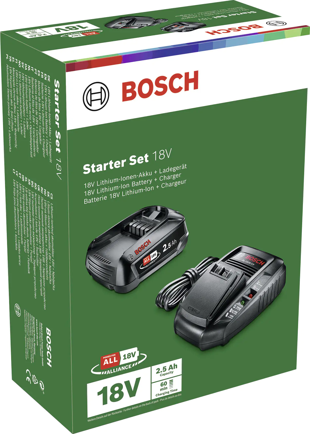 Bosch Starter-Set Akku 18 V 2,5 Ah