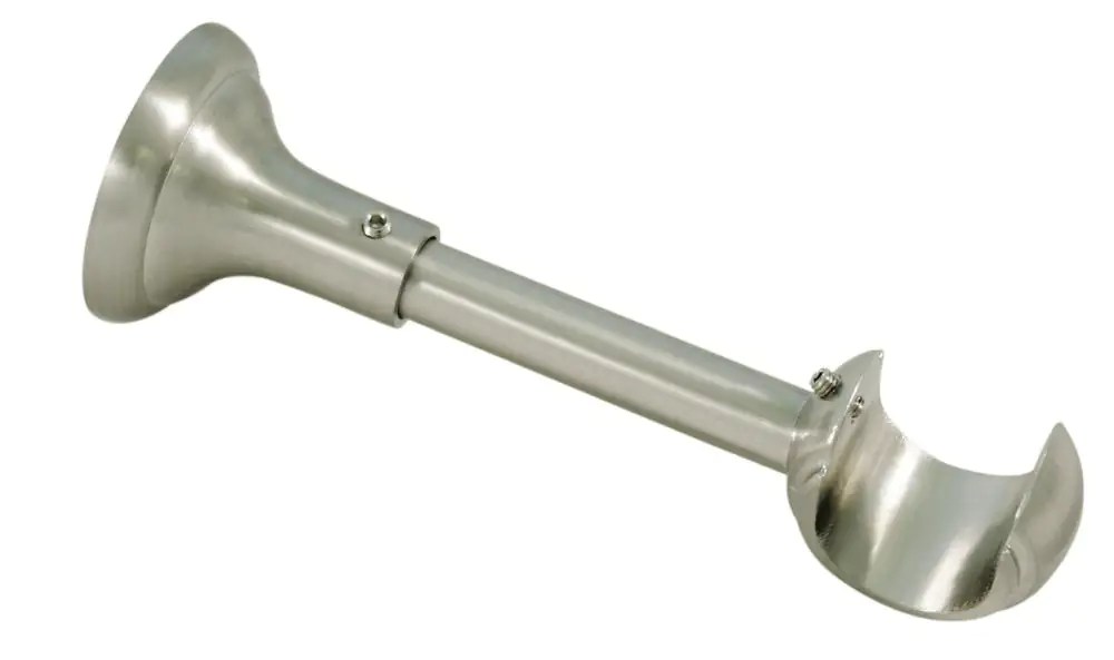 Gardinia Träger Winsor offen edelstahl-optik, Ø 25 mm Gardinia Träger Winsor offen edelstahl-optik, Ø 25 mm