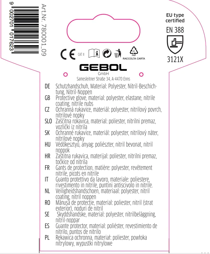 Gebol Handschuh Crocus   Gebol Handschuh Crocus