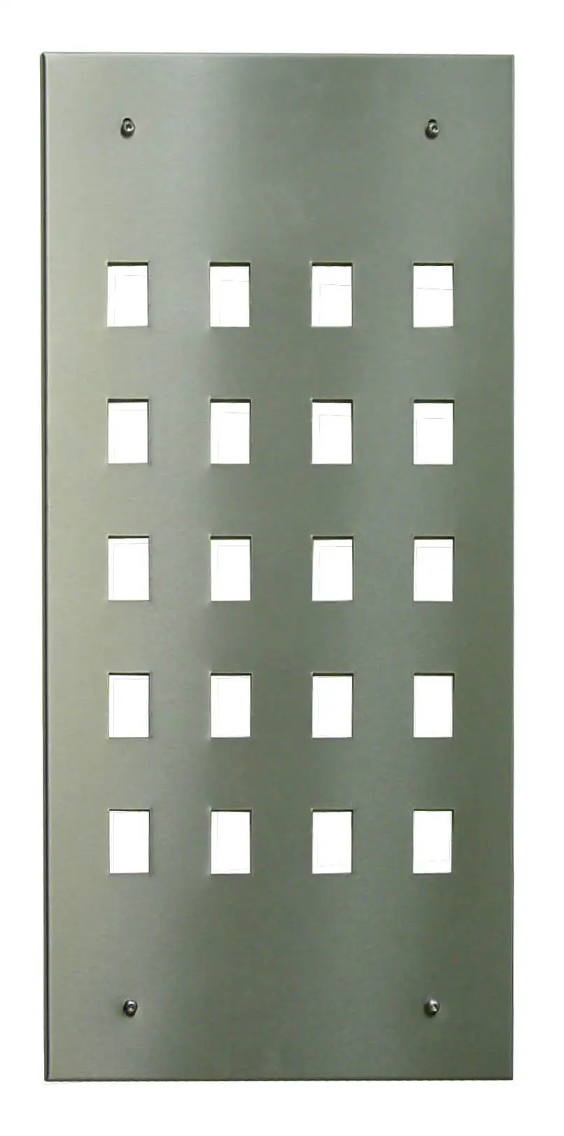 Treba F5 Füllung  Edelstahl V2A gelocht Füllung 72 x 35 x 0,1 cm