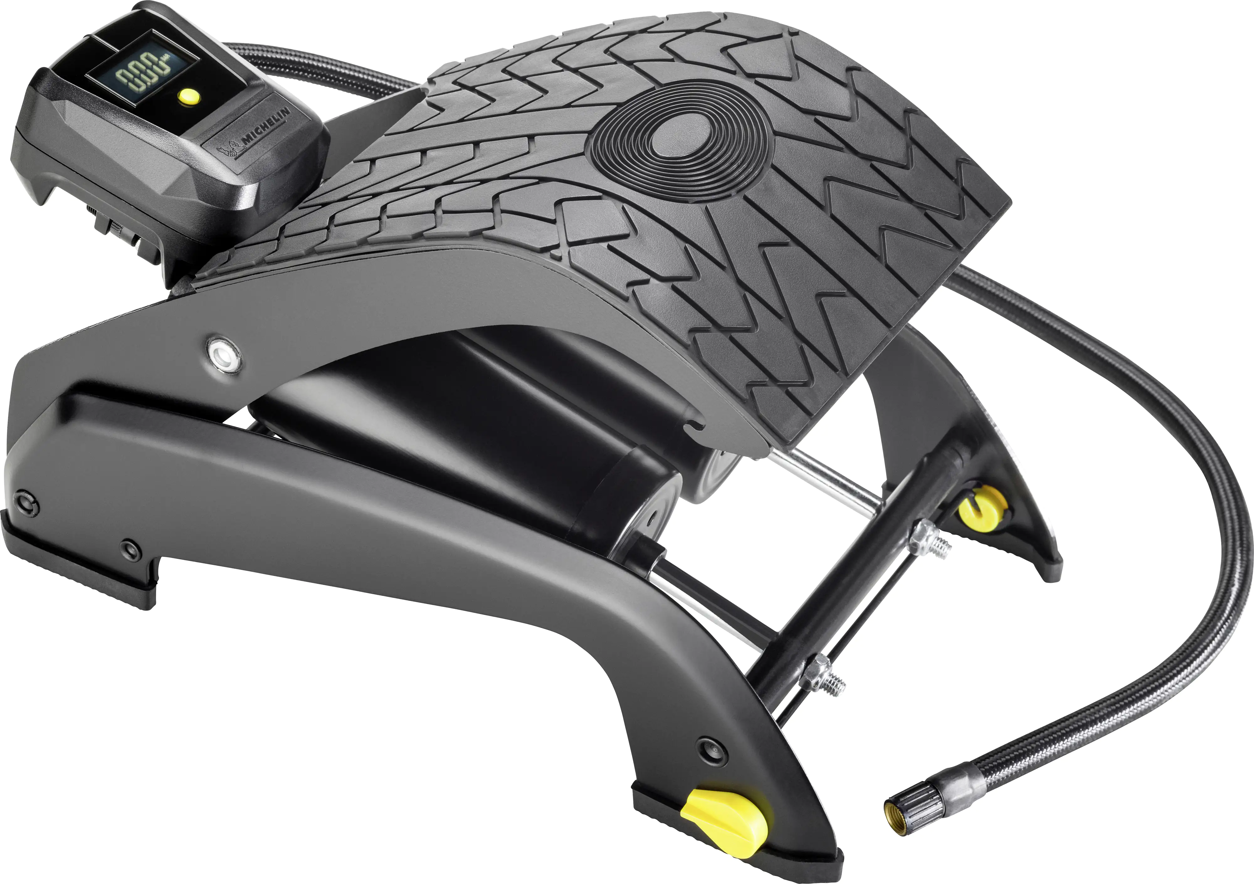 Michelin Doppelzylinder-Fußluftpumpe digital