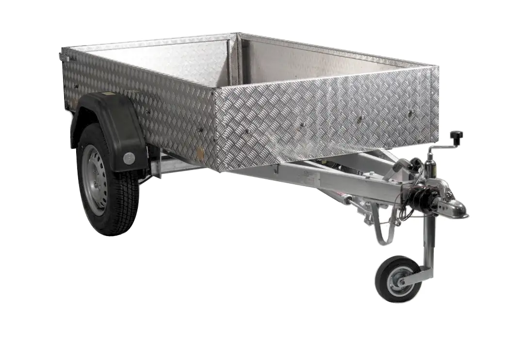 TPV PKW-Anhänger TL-EB3-AR Alu-Riffelblech gebremst 1300kg