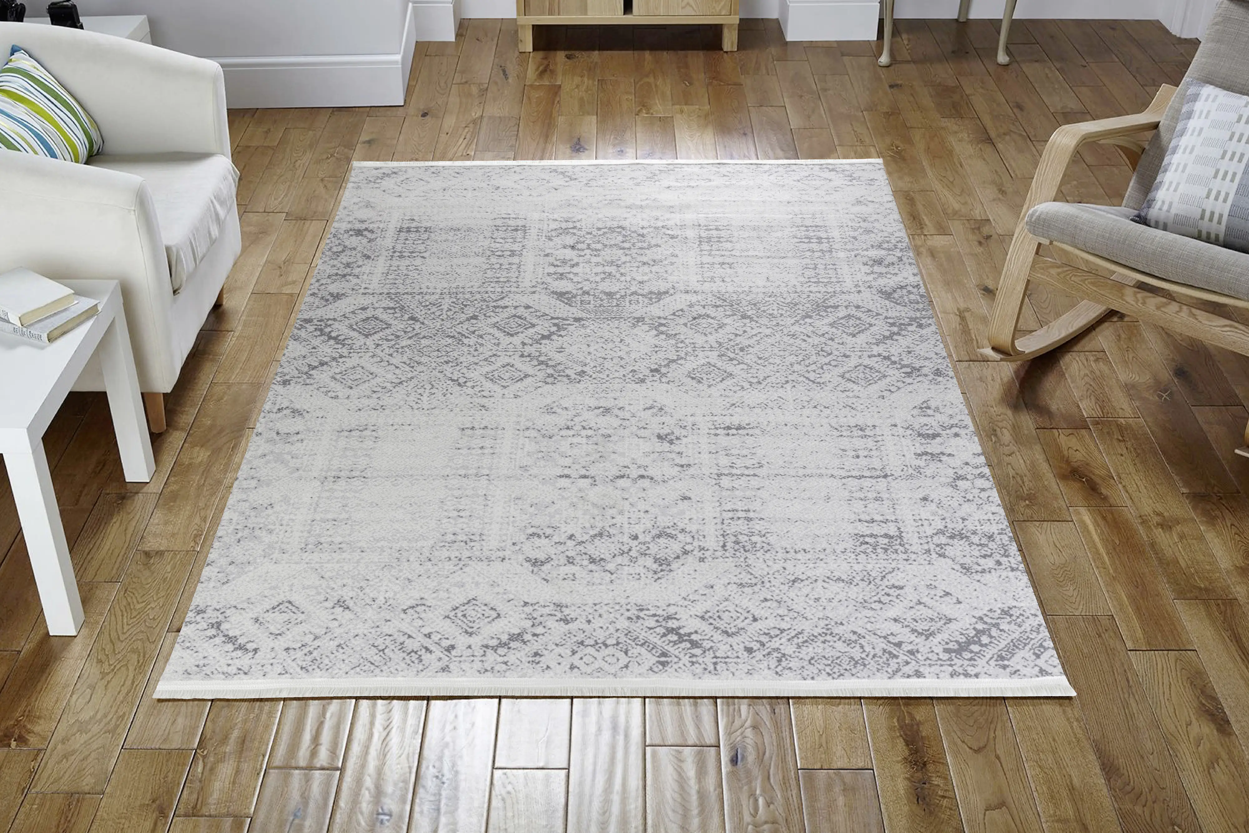 Teppich Efe - waschbar 1015 grey, 160 x 230 cm