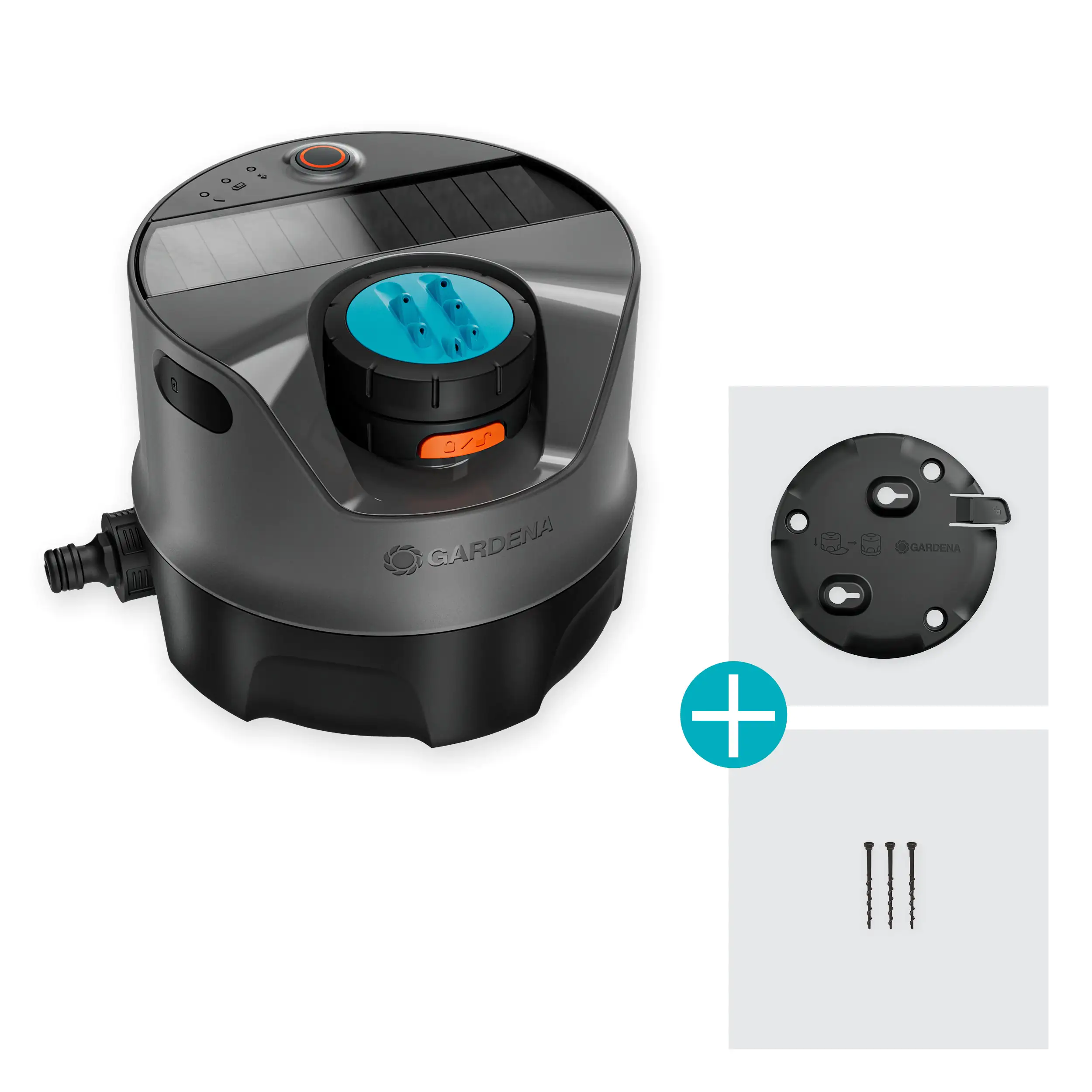 Gardena Bewässerungssystem AquaPrecise für Rasen solarbetrieben