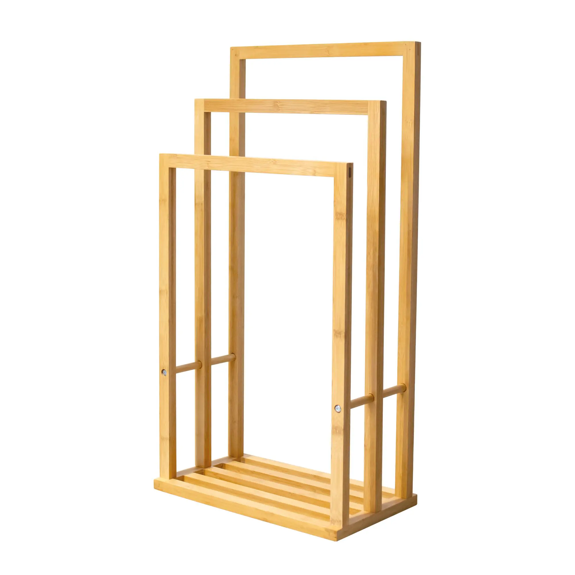 Schulte Handtuchhalter aus Bambus stehend 82 x 42 x 24 cm