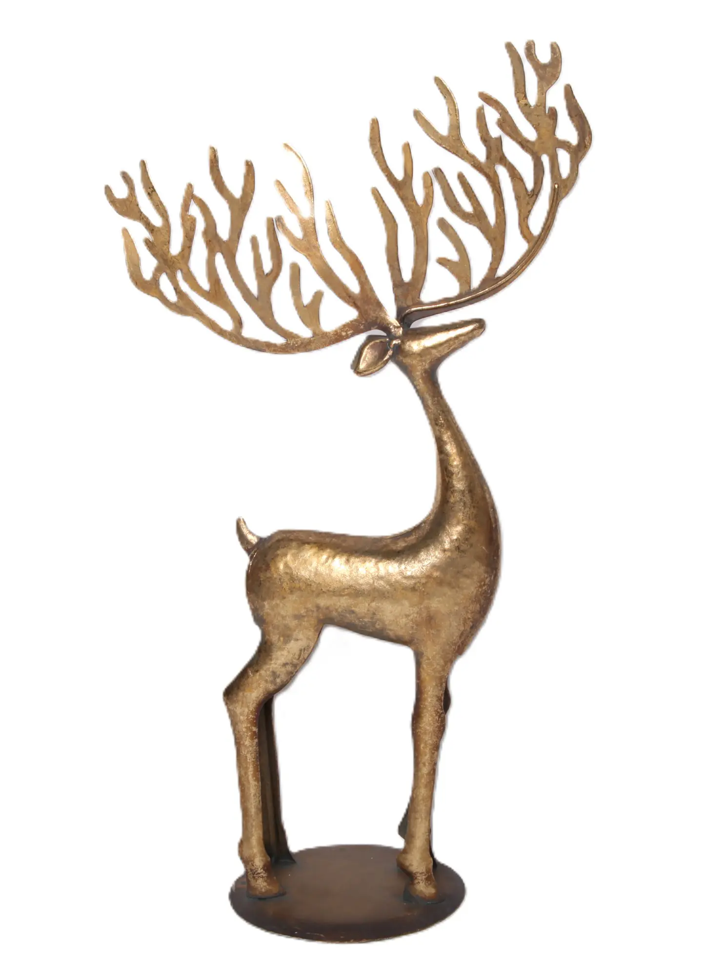 TrendLine Dekofigur Hirsch 16,8 x 14 cm