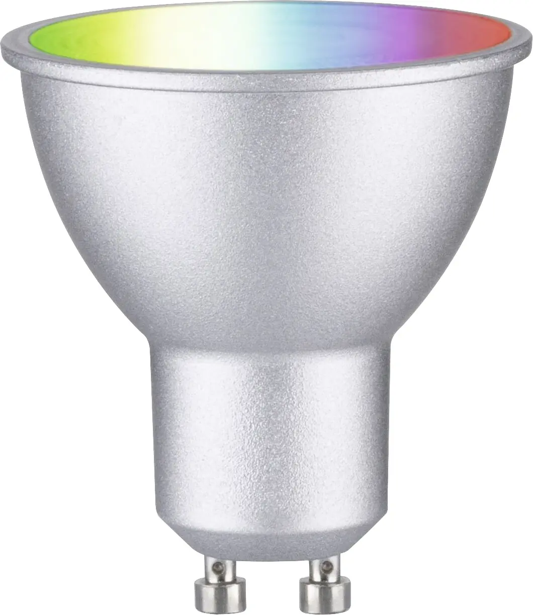 Paulmann LED Reflektor ZigBee chrom matt GU10 4,8 W RGBW