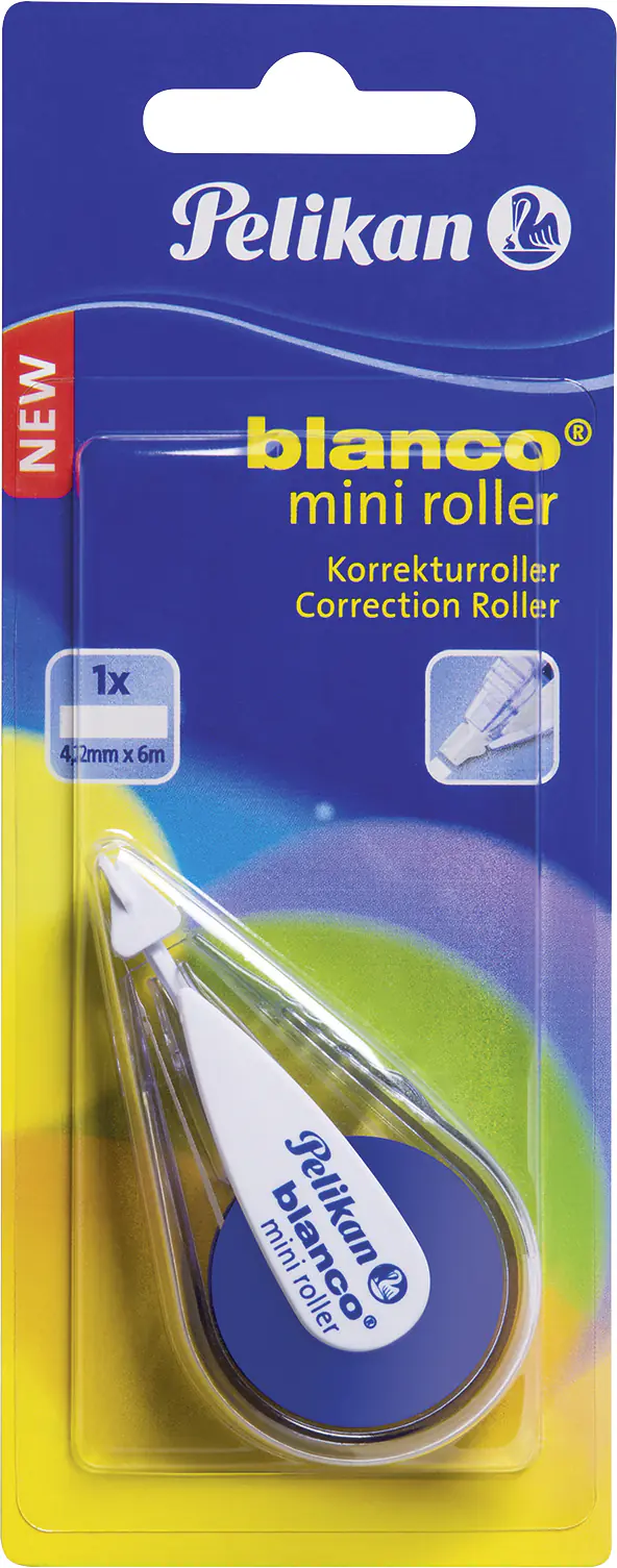 Pelikan Korrekturroller 4,2 mm blanco B921B Mini 6 m