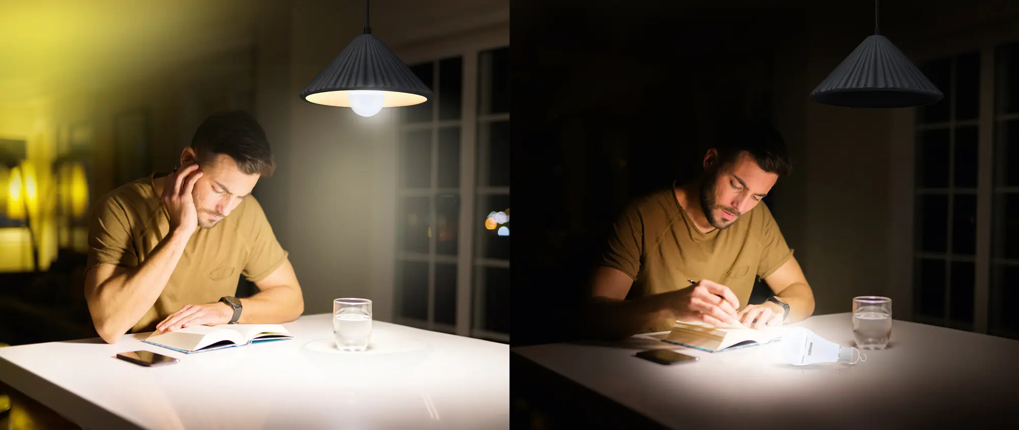 Osram LED Leuchtmittel Classic A60 E27 8 W warmweiß