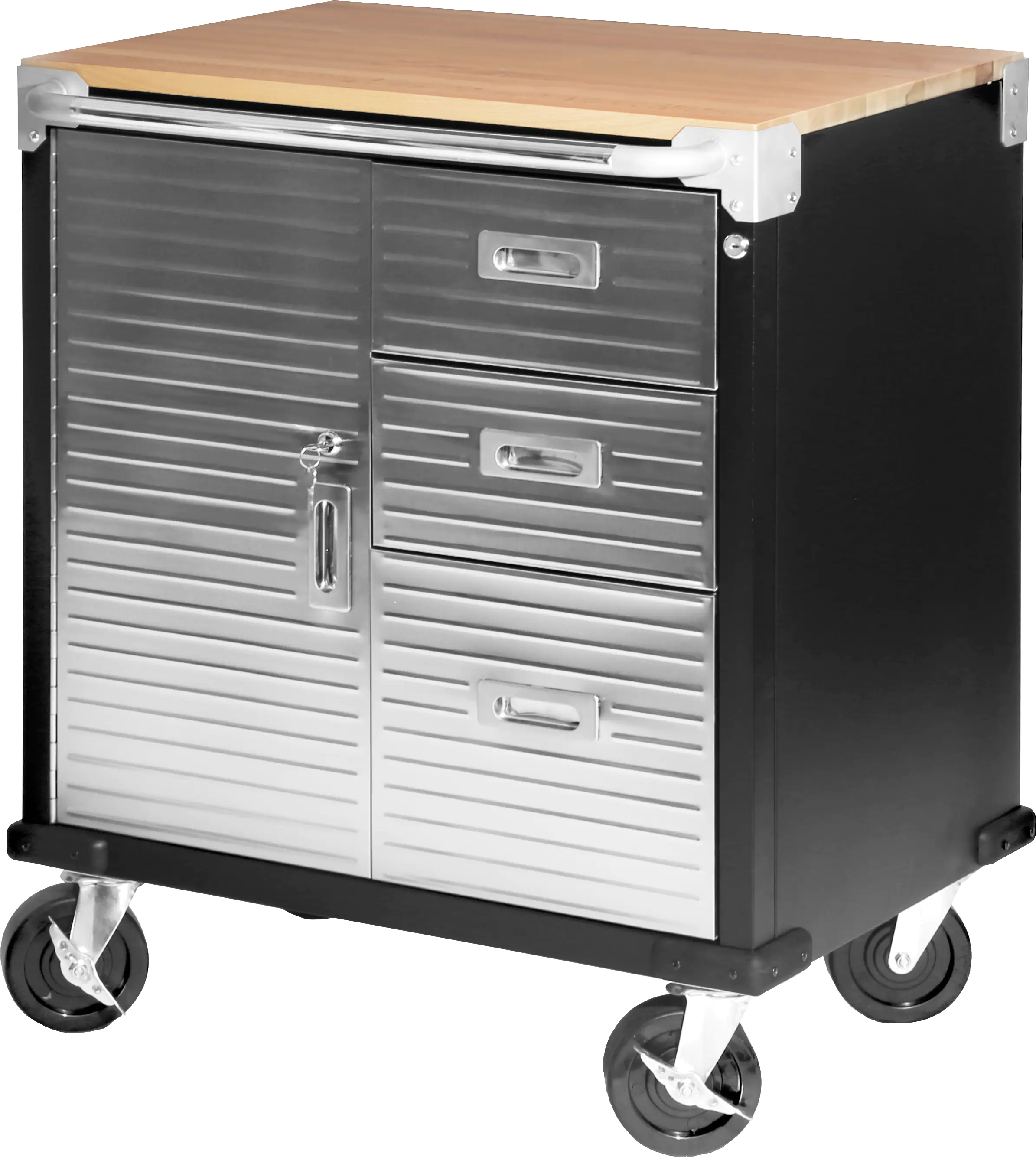 Primaster Werkstattwagen 75 x 50 x 89 cm bis 120 kg unbestückt Primaster Werkstattwagen 75 x 50 x 89 cm bis 120 kg unbestückt
