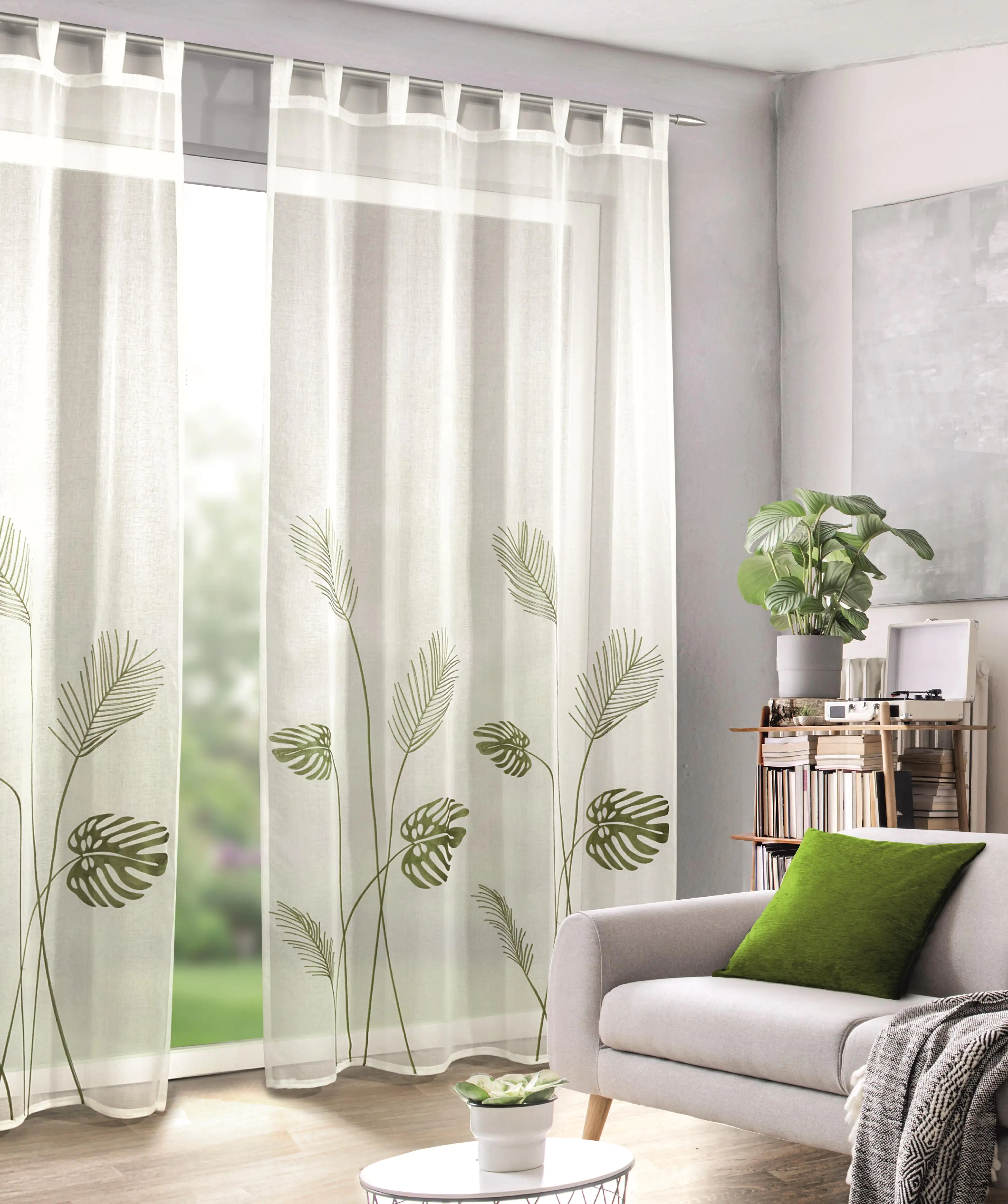 Neusser Collection Schlaufenschal mit Gardinenband Alesia 135x245 cm