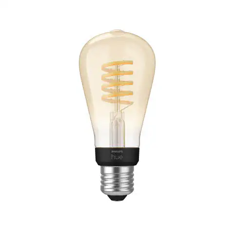Philips Hue LED Leuchtmittel White Ambiance E27 7 W Edison