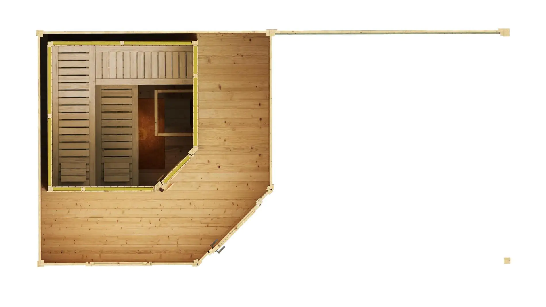 weka Saunahaus SALO Gr. 1 Sparset 7,5 kW OS natur weka Saunahaus SALO Gr. 1 Sparset 7,5 kW OS natur