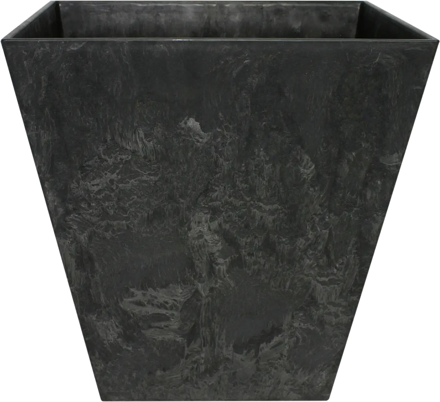 Artstone Topf Ella 25 x 25 x 24 cm schwarz Artstone Topf Ella 25 x 25 x 24 cm schwarz