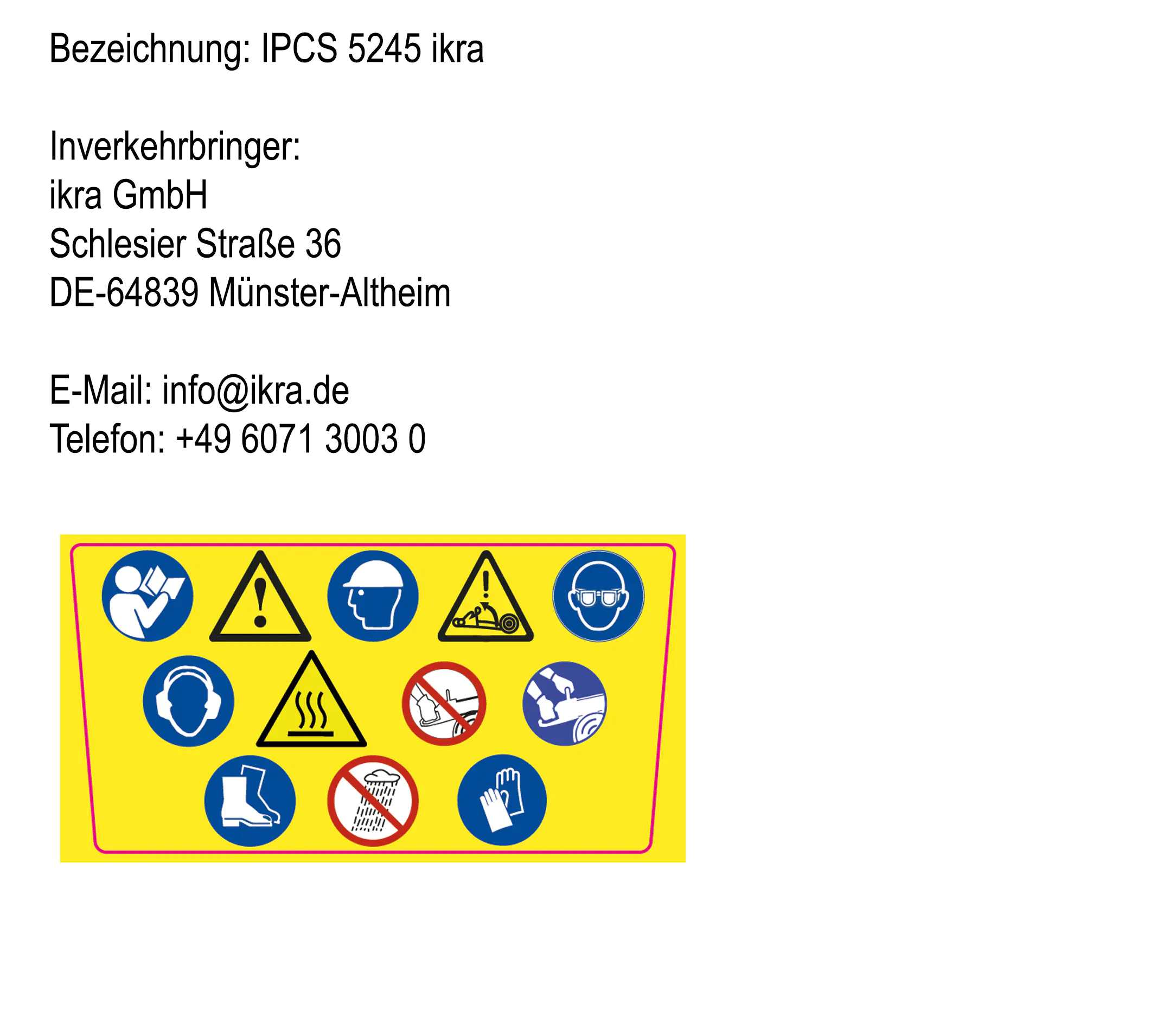 Ikra Benzin-Kettensäge IPCS 5245 45,7 cm Schwertlänge 1,8 kW