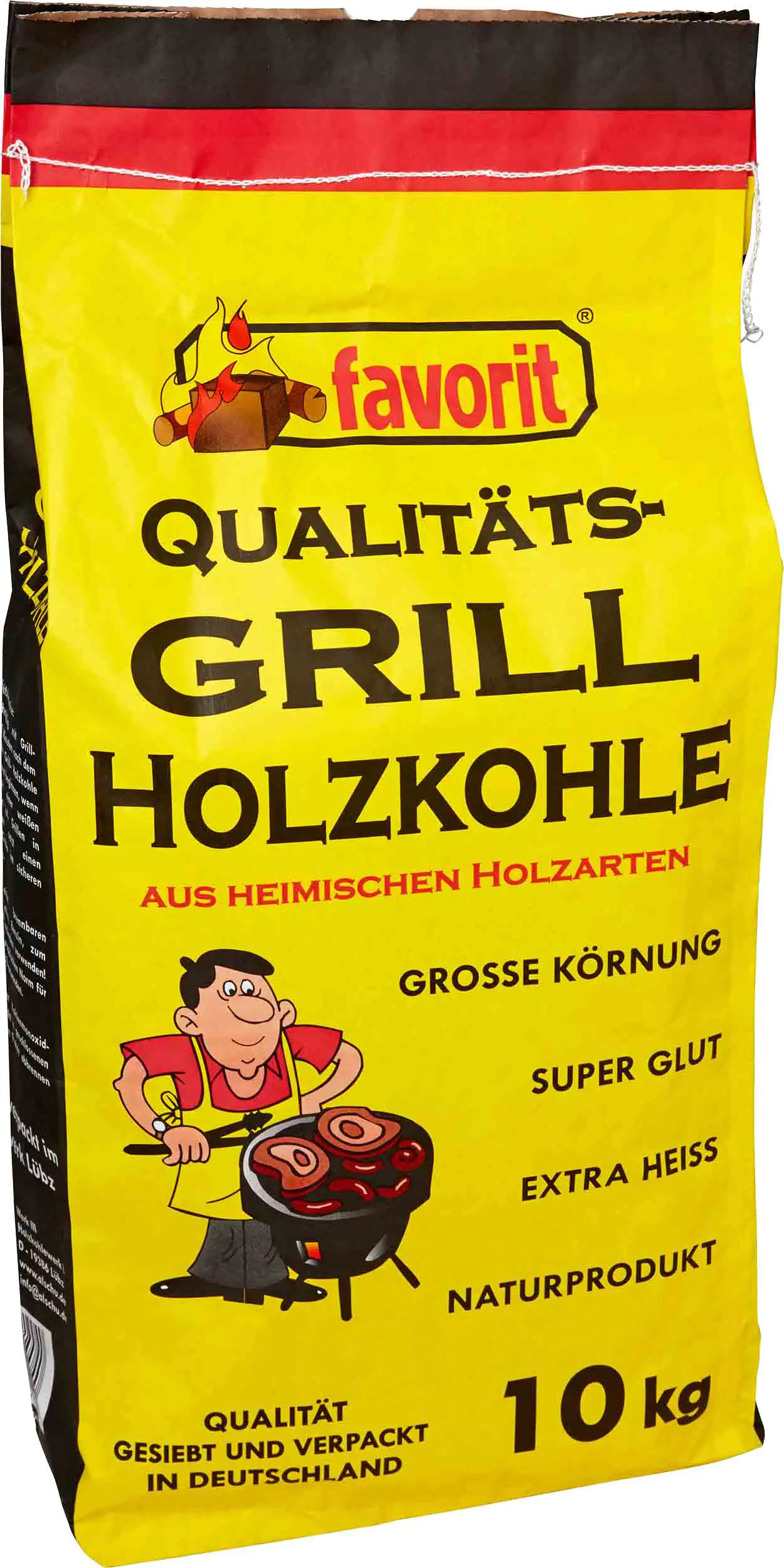 4006822310040 Favorit Holzkohle 10 kg