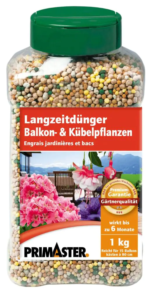 Primaster Langzeitdünger Balkon& Kübelpflanzen 1 kg kaufen Globus