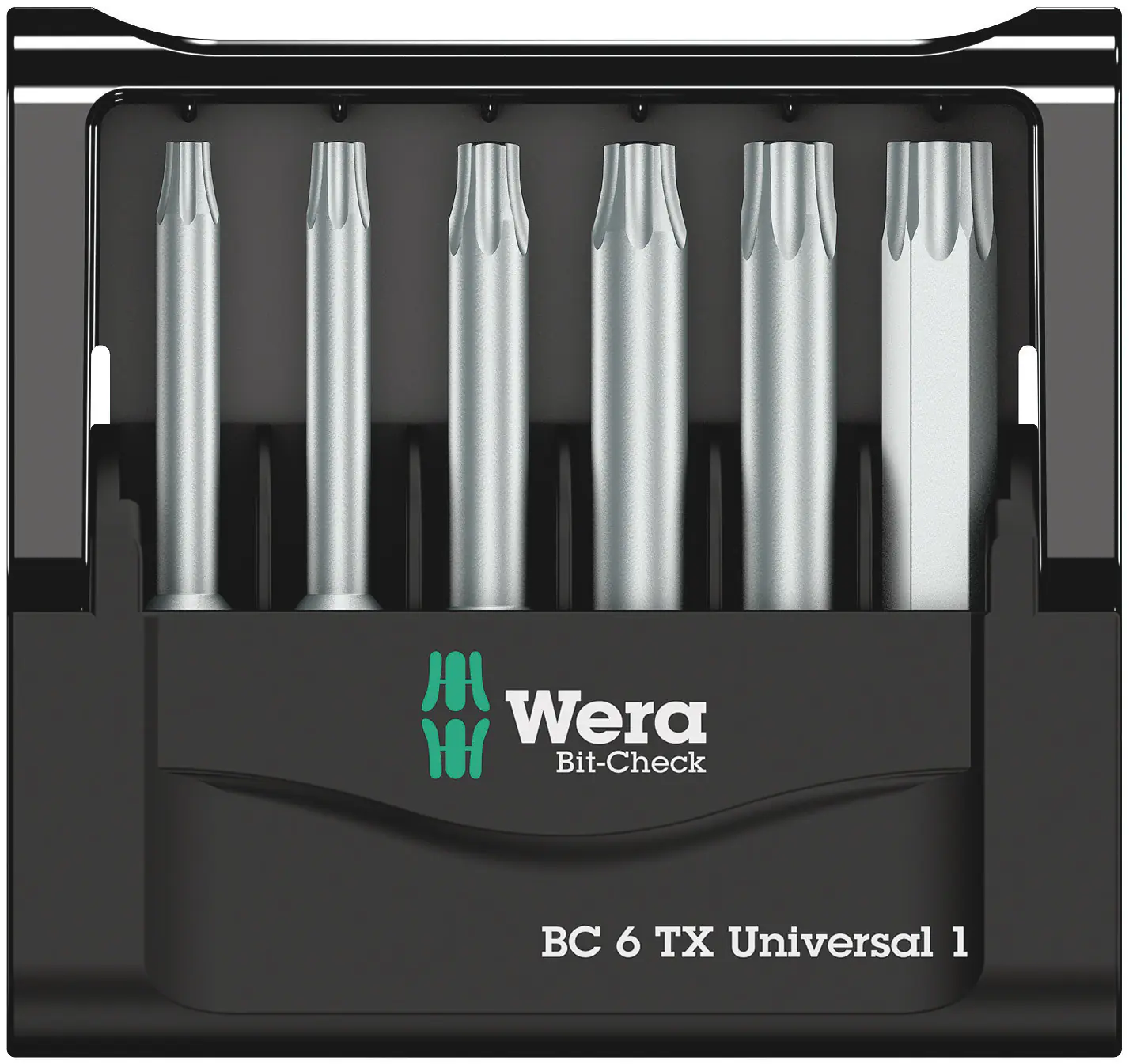 Wera Bit-Set Bit-Check BC 6 TX Universal 1 6-teilig