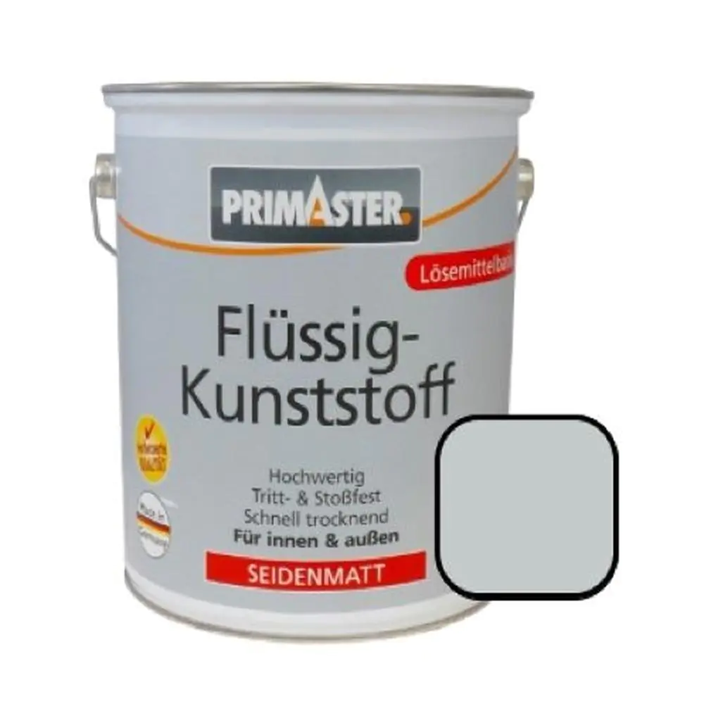 Primaster Premium Flüssigkunststoff RAL 7035 2,5 L lichtgrau seidenmatt